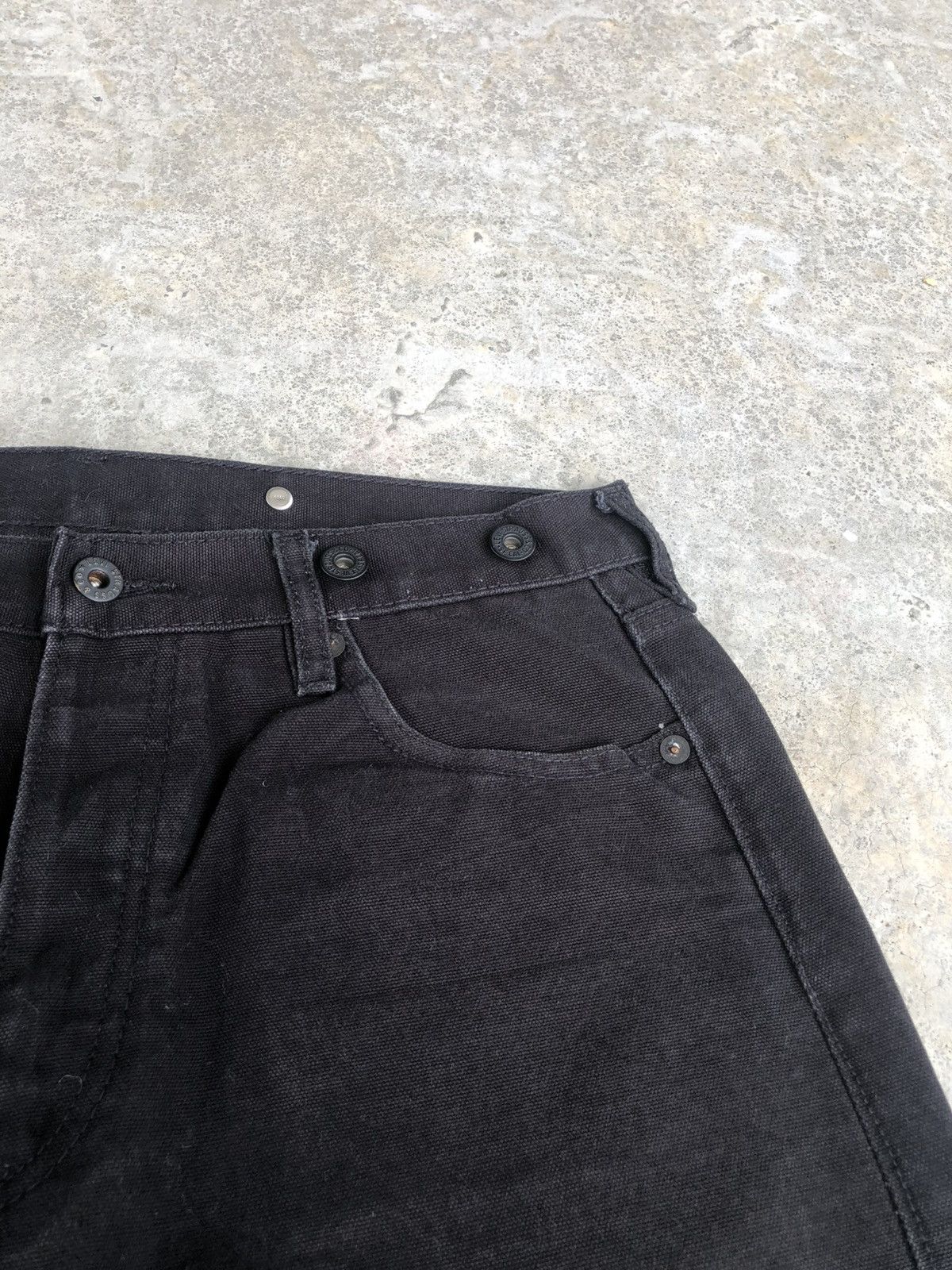 Levi's Y2k Levi’s Buckle Back White Tab Size US 31 - 15 Thumbnail