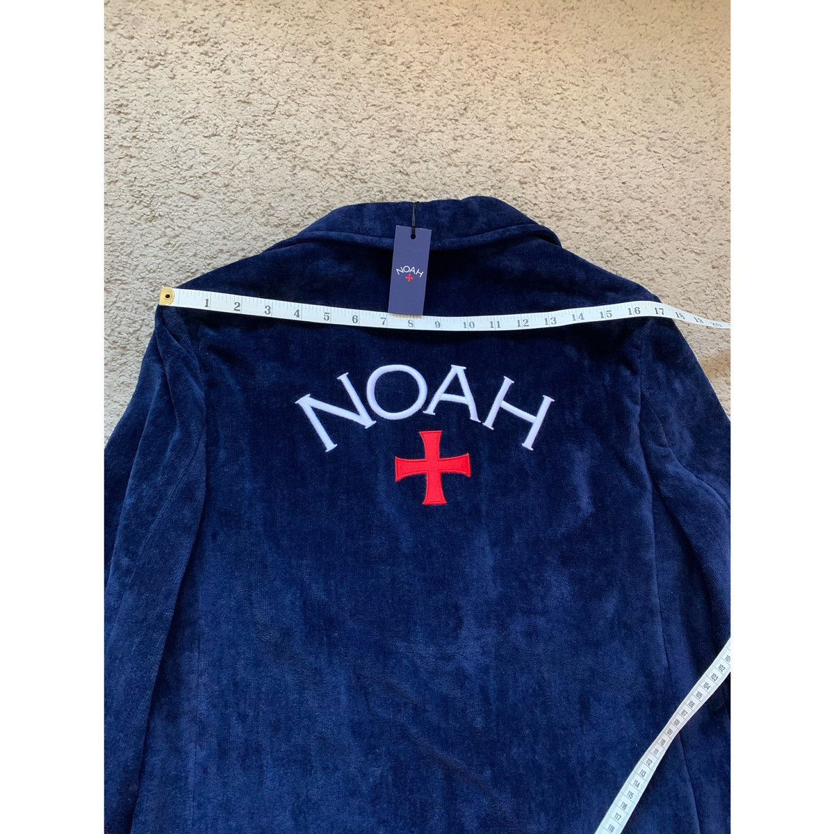 Noah NOAH➕LOGO TERRY BLAZER JACKET Size 38R - 21 Thumbnail