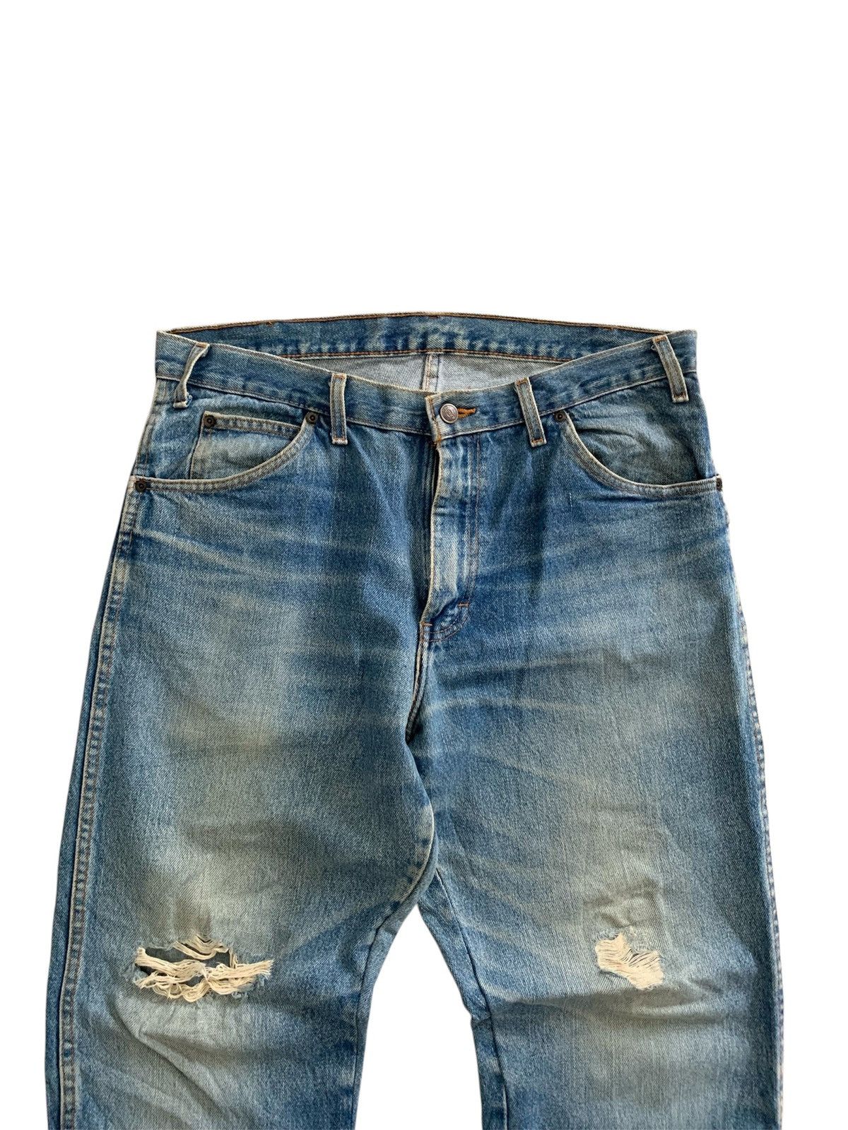 Dickies Vintage Dickies Reguler Distressed Faded Baggy Jeans Size US 34 / EU 50 - 4 Thumbnail