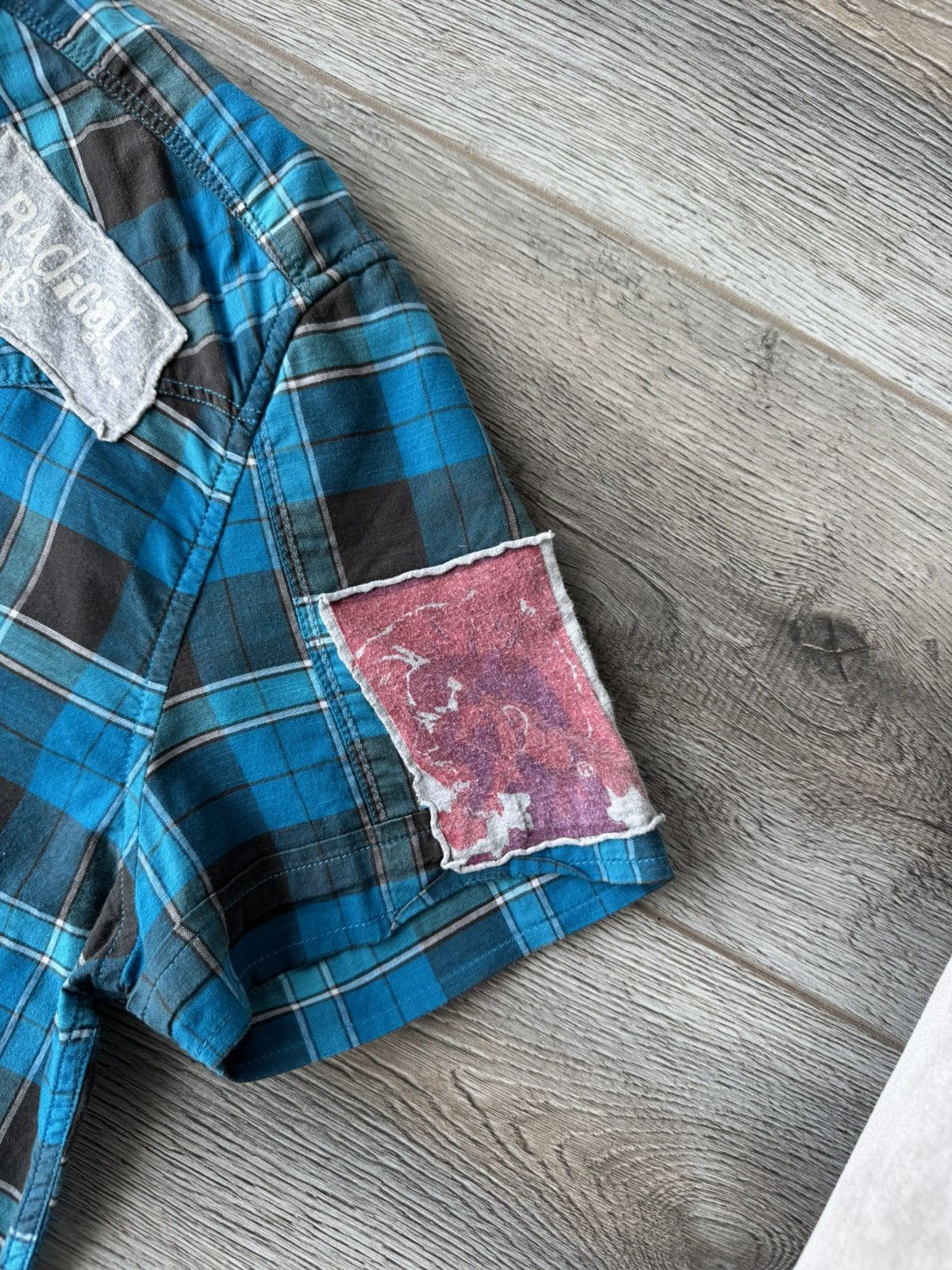 Diesel Diesel Short Sleeve Men's Plaid Shirt Size US XL / EU 56 / 4 - 4 Thumbnail
