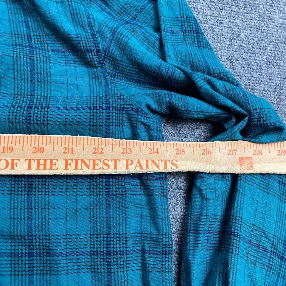 Other Ava & Viv Flannel Top Women's X Plaid Button Up Cotton Blend Size ONE SIZE - 6 Thumbnail