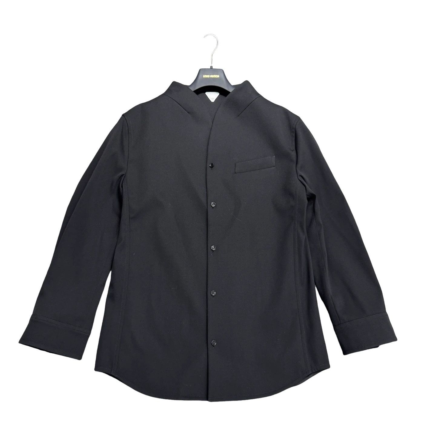 Bottega Veneta Bottega Veneta Wool Collarless Jacket Size M Size US M / EU 48-50 / 2 - 1 Thumbnail