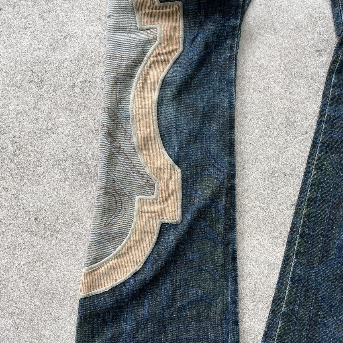 Japanese Brand Y2K Super Flare Denim Cimarron Size US 27 - 4 Thumbnail