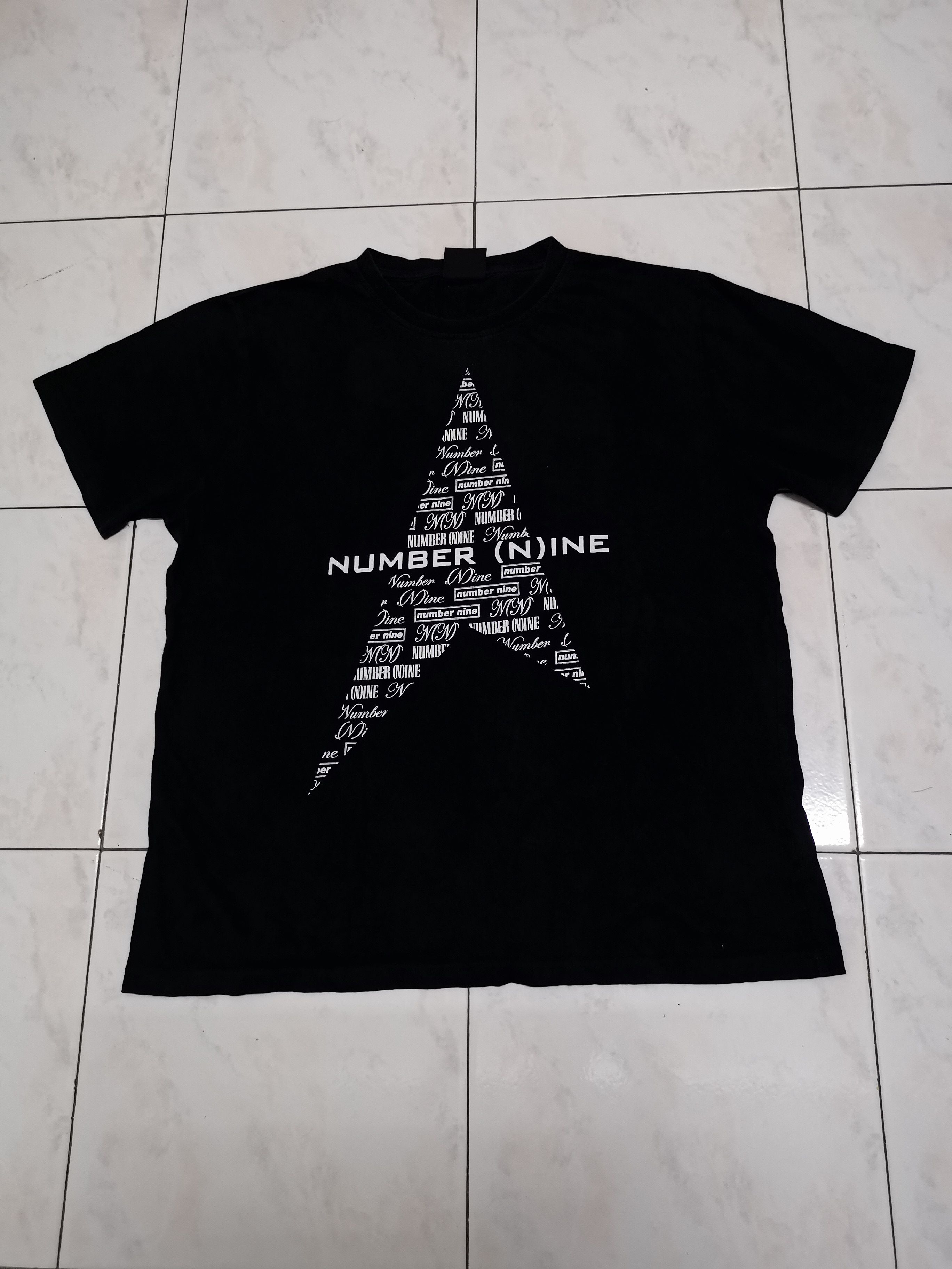 Number (N)ine Number (N)ine Destroyed Longsleeve - SS02