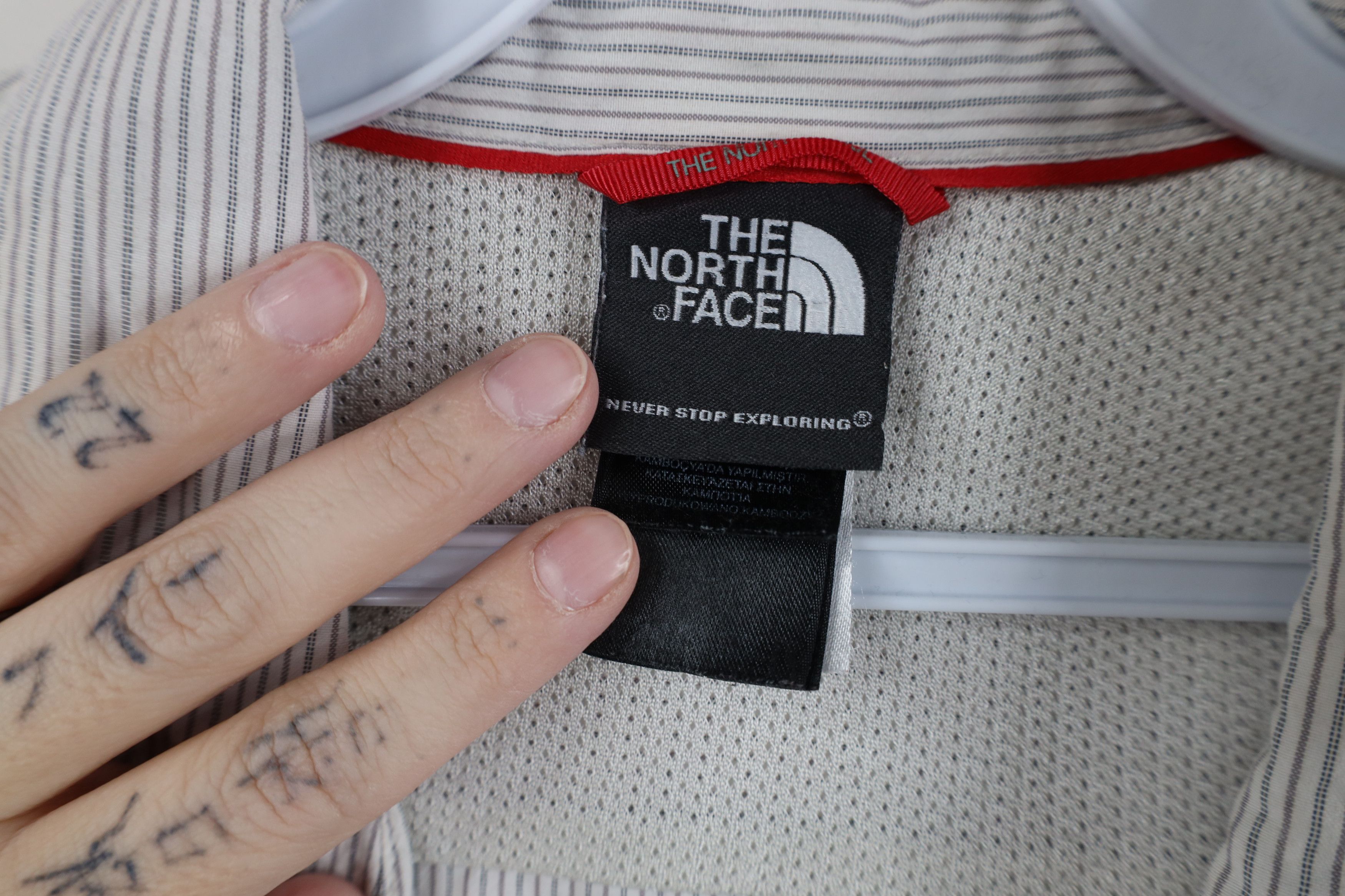 The North Face Vintage The North Face Striped Hiking Trekking Button Shirt Size US XXL / EU 58 / 5 - 9 Thumbnail