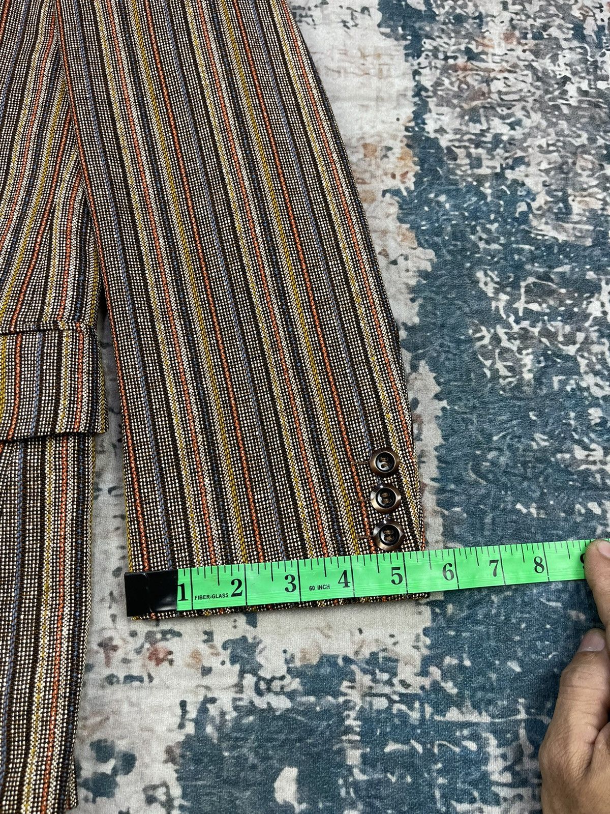 DORMUEIL Luxury Cloth Rainbow Tweed Blazer