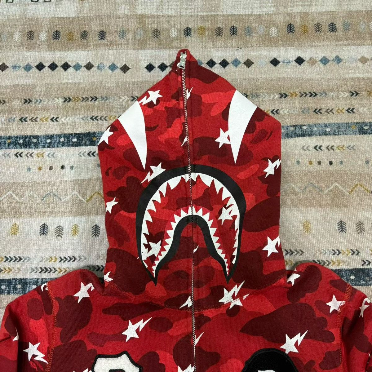 Bape BAPE BLVCK CAMO FULL ZIP HOODIE Size US M / EU 48-50 / 2 - 3 Thumbnail
