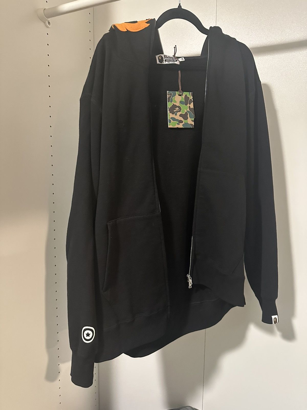 Bape Bape Black Tiger Zip-up Hoodie Size US XXL / EU 58 / 5 - 1 Thumbnail
