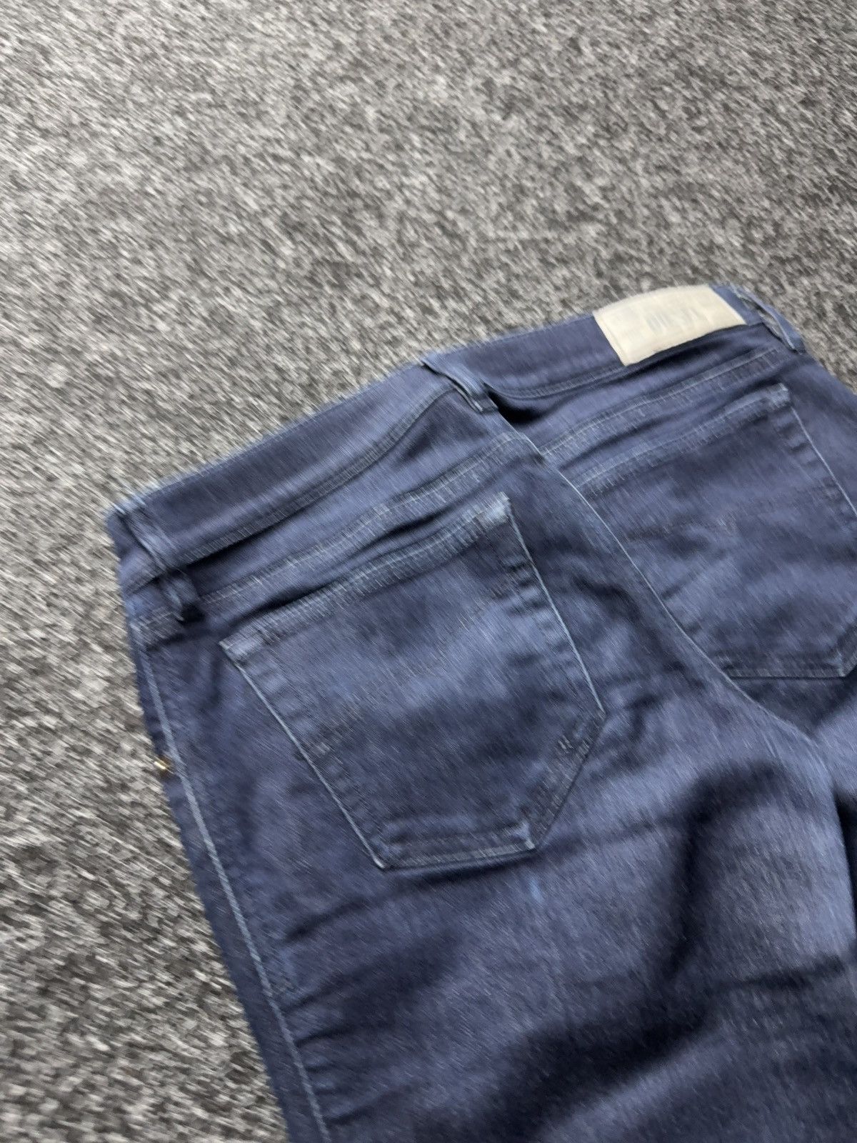Diesel Luxury Diesel Grupee Ankle Skinny Jeans Dark Blue Stretch Size 27" / US 4 / IT 40 - 15 Thumbnail
