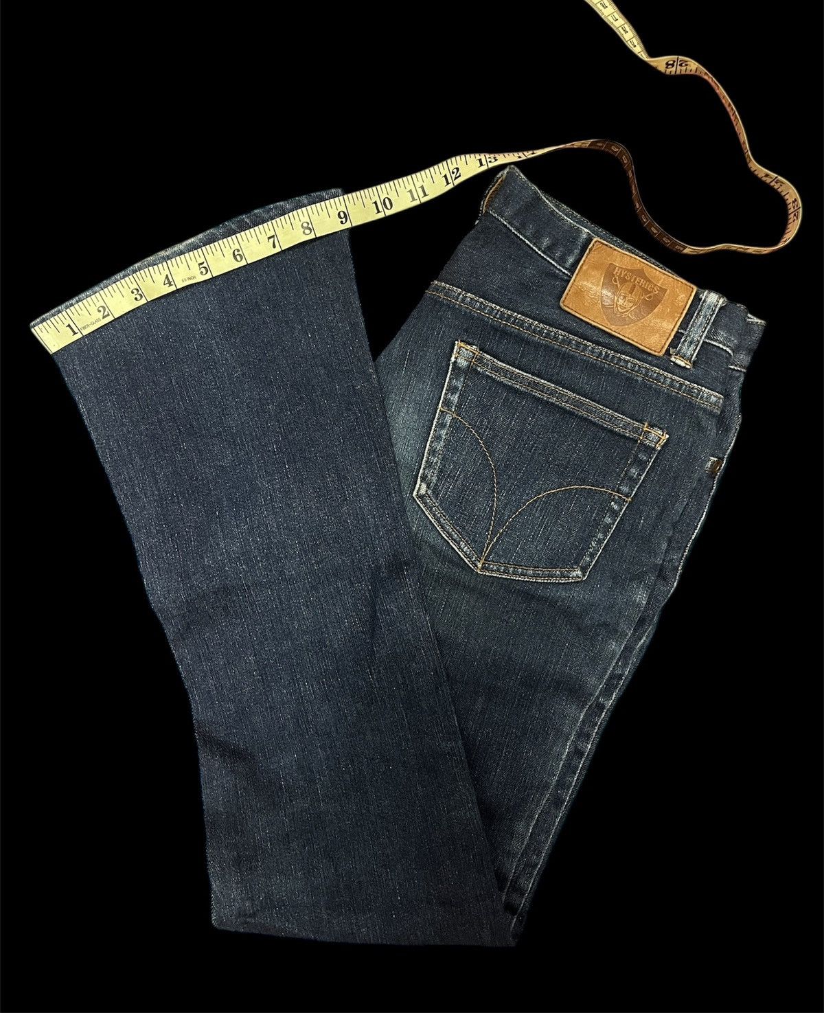 Hysteric Glamour HYSTERIC GLAMOUR FLARED JEANS x IF SIX WAS NINE x VINTAGE Size 31" - 10 Thumbnail