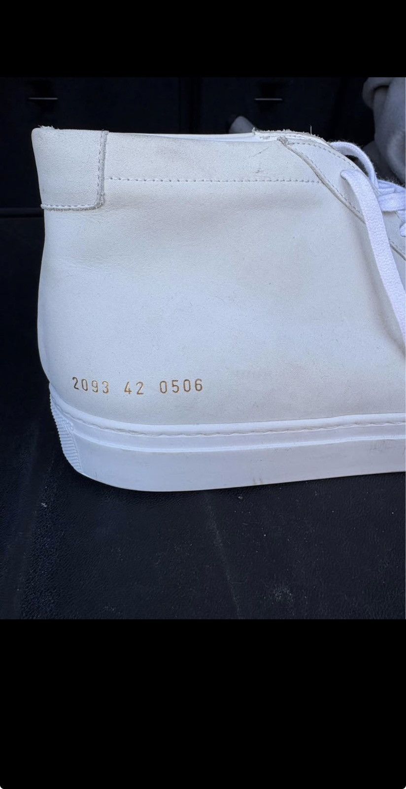 Common Projects Achilles Hi Top Size US 9.5 / EU 42-43 - 5 Thumbnail
