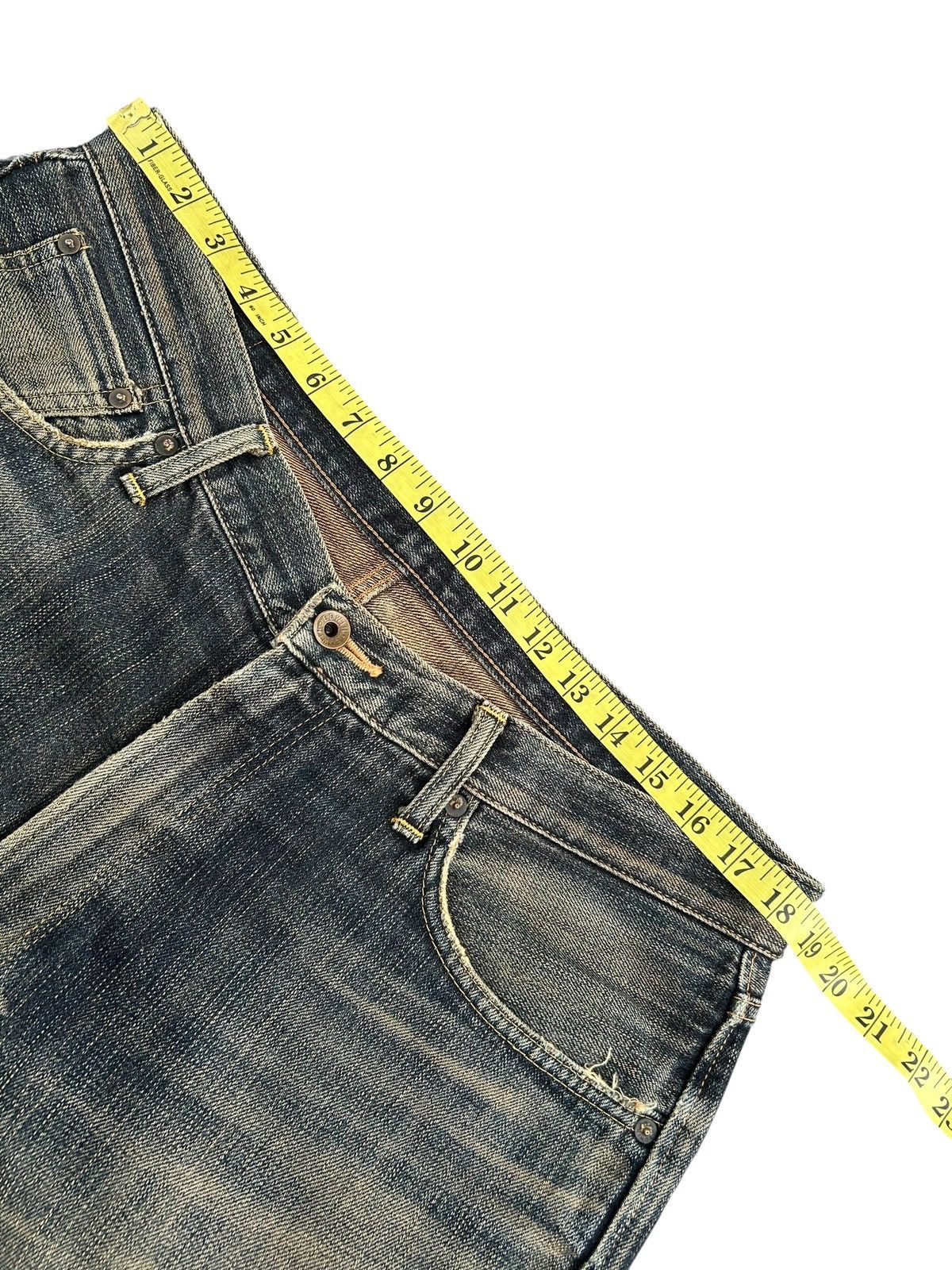 Kapital Vintage Edwin 505z Selvedge Rusty Mud Wash Denim Jeans Size US 37 - 14 Thumbnail