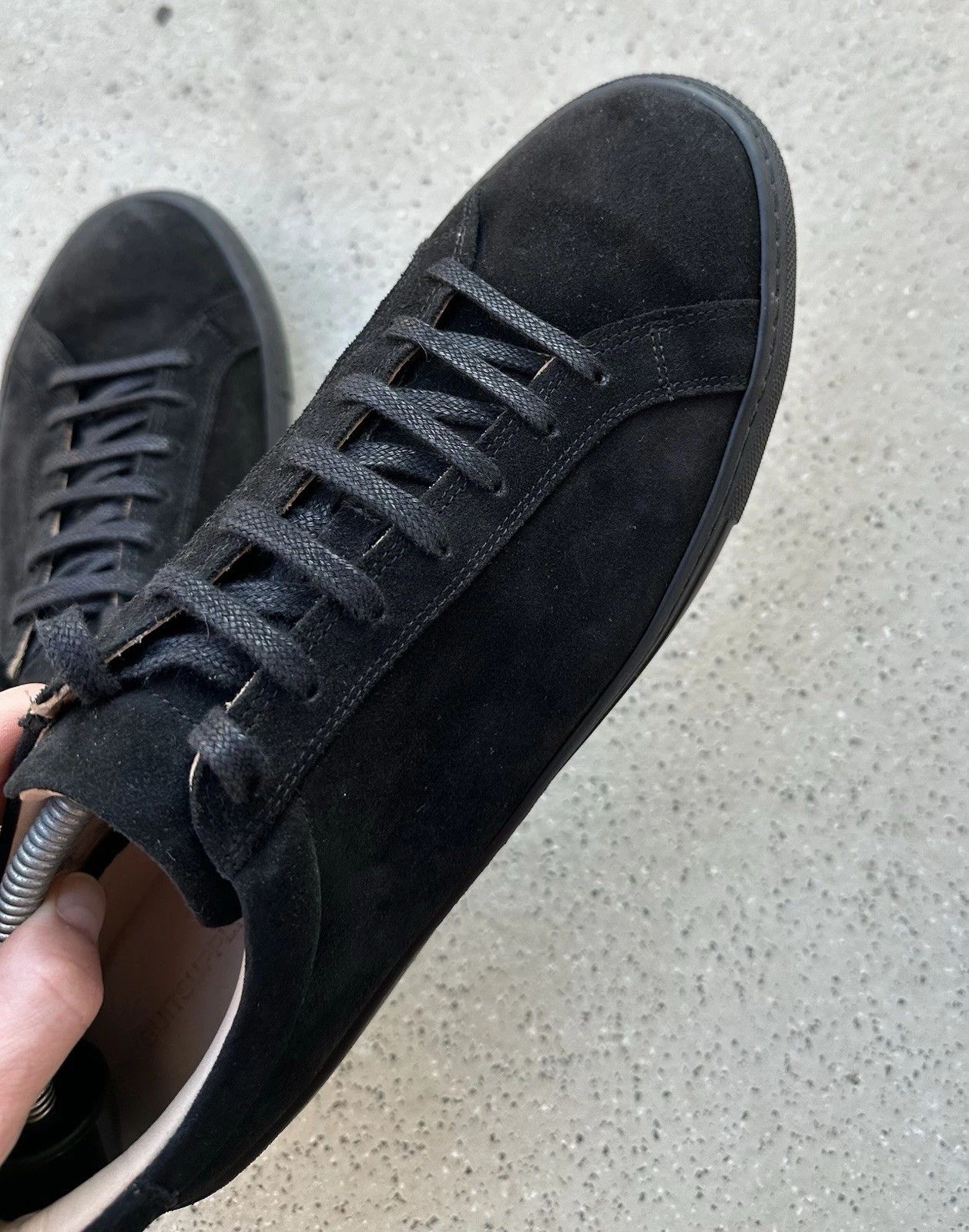 Suitsupply SUITSUPPLY Shoes Men's Lace up Low Top Suede Leather Sneaker Size US 12 / EU 45 - 3 Thumbnail