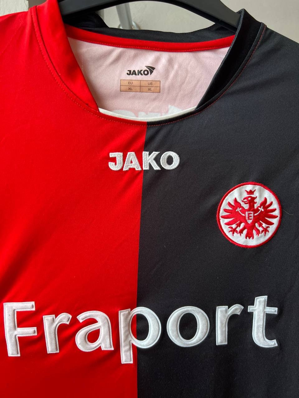 Vintage 2007/08 EINTRACHT FRANKFURT #18 HOME SOCCER JERSEY JAKO RARE Size US XL / EU 56 / 4 - 4 Thumbnail