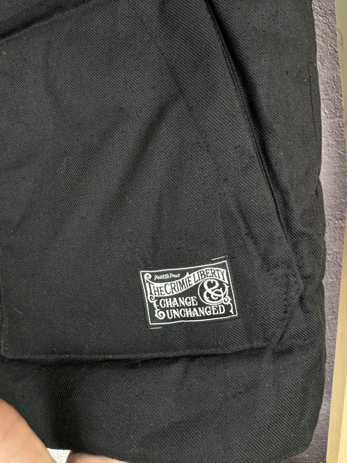 Japanese Brand The Crimie Liberty Thinsulate black vest made in Japan L Size US L / EU 52-54 / 3 - 8 Thumbnail