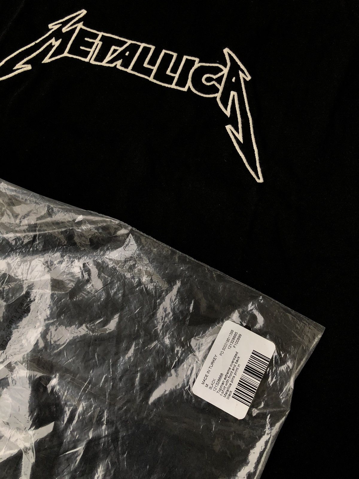 Band Tees × Metallica Topman Metallica Skull Oversized Tee Size US XL / EU 56 / 4 - 10 Thumbnail