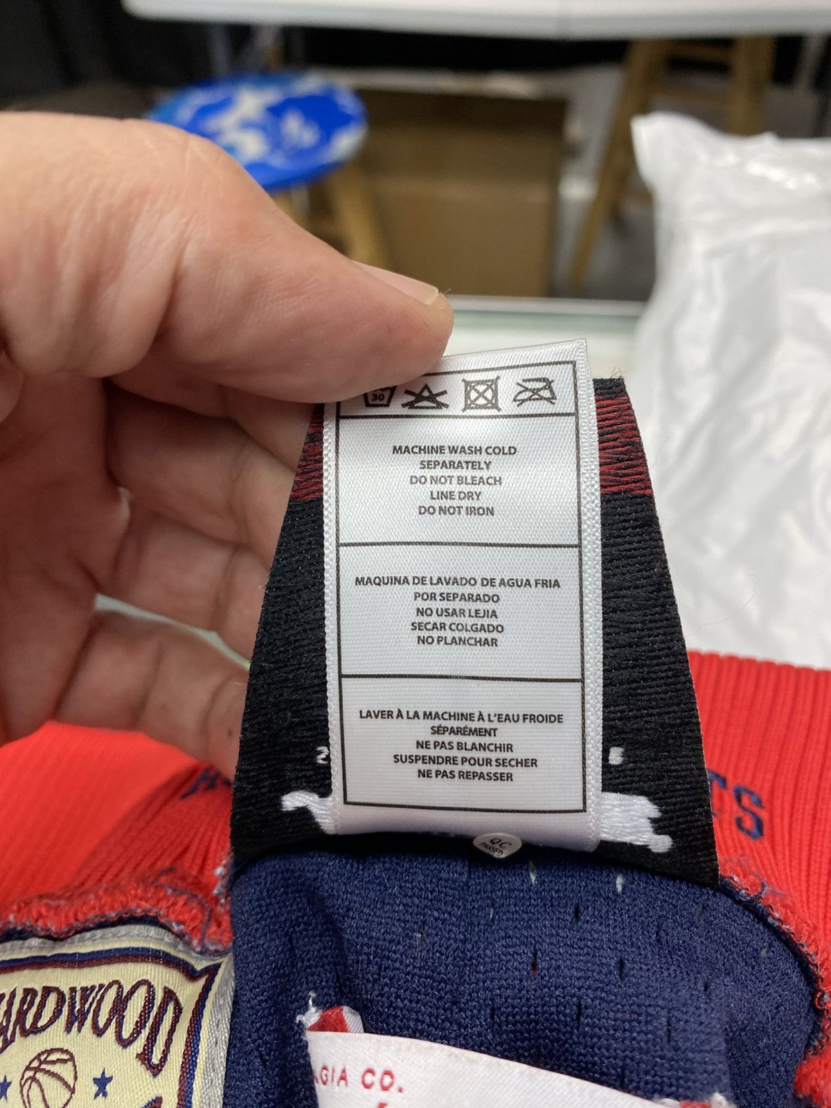 Just Don Just Don Houston rockets shorts navy red small authentic Size US 30 / EU 46 - 11 Thumbnail