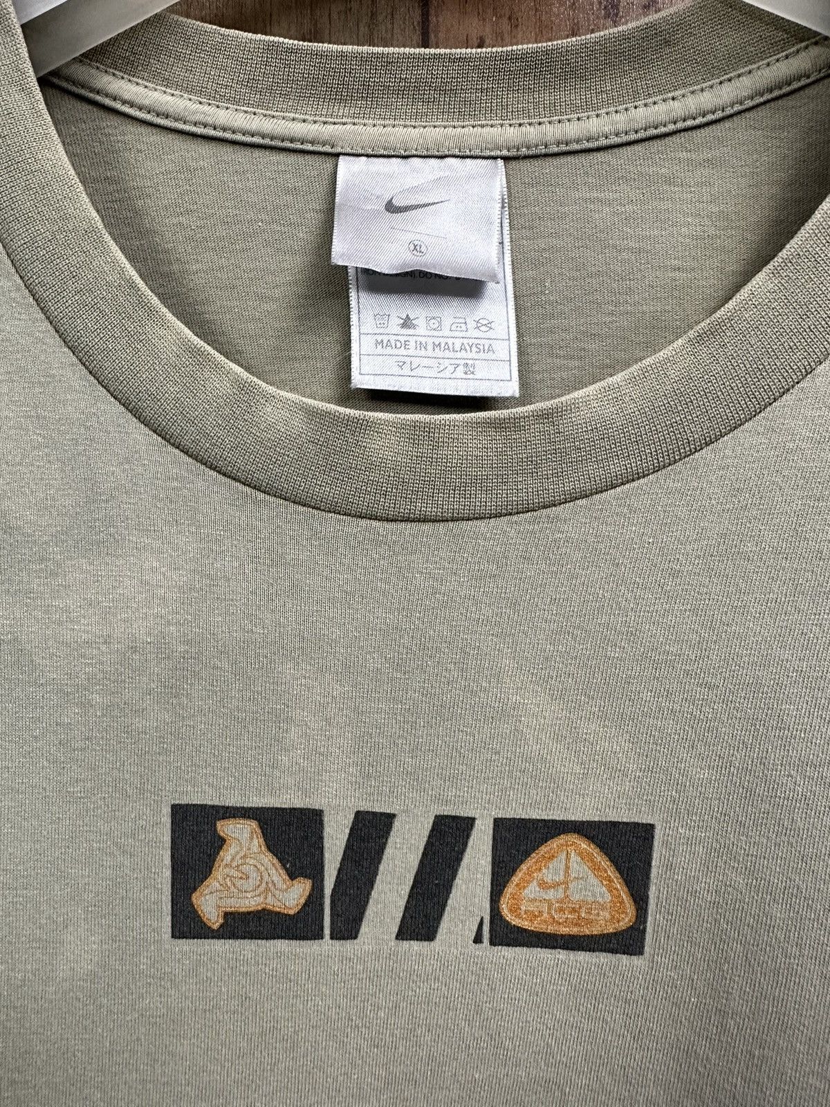 Nike × Nike ACG × Vintage Vintage Nike ACG Sunfaded Limited Made In Malaysia A473 Size US XL / EU 56 / 4 - 2 Thumbnail