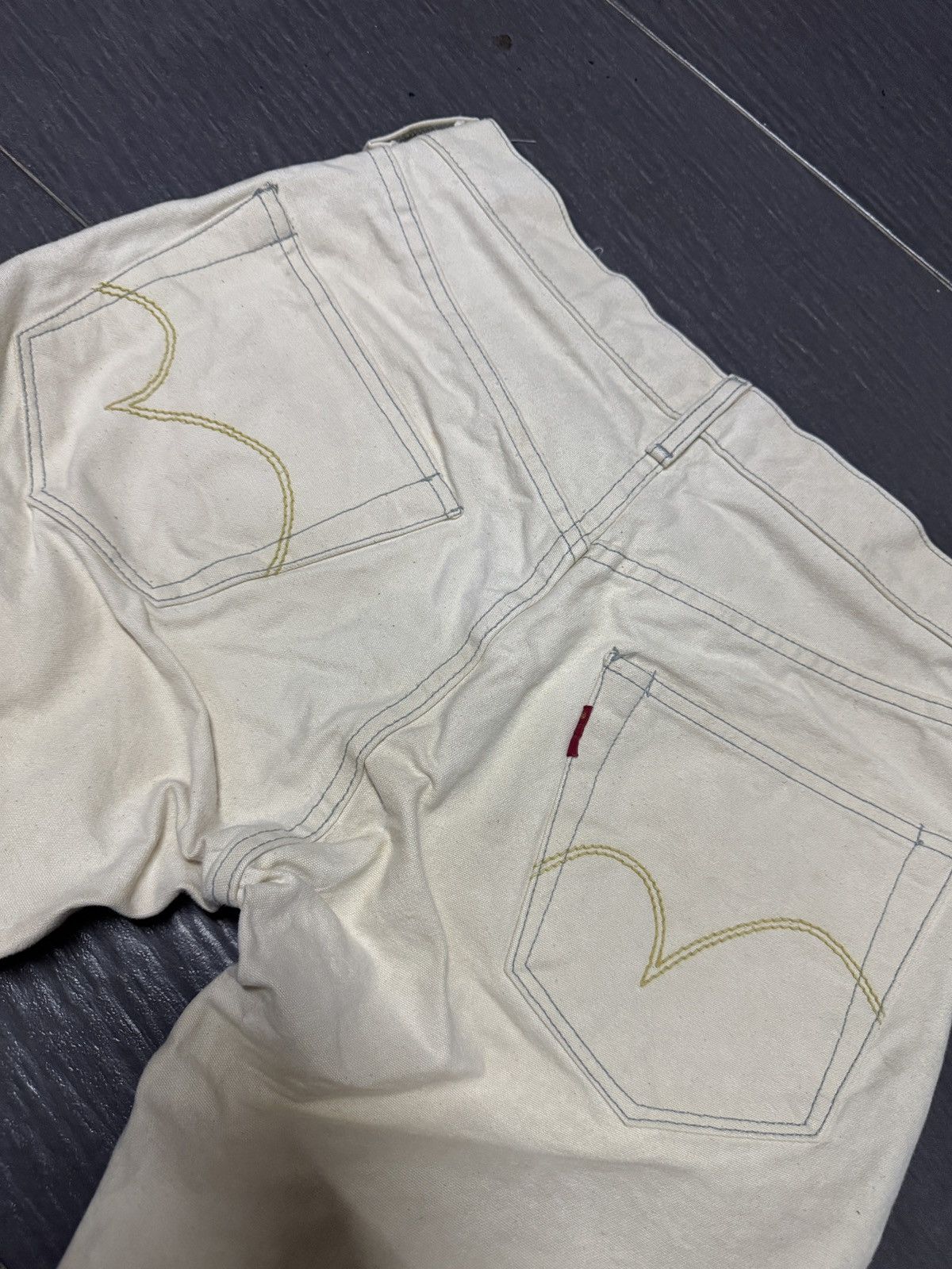 Levi's Vintage Levis 501 Red Loop coated jeans Size US 31 - 5 Thumbnail