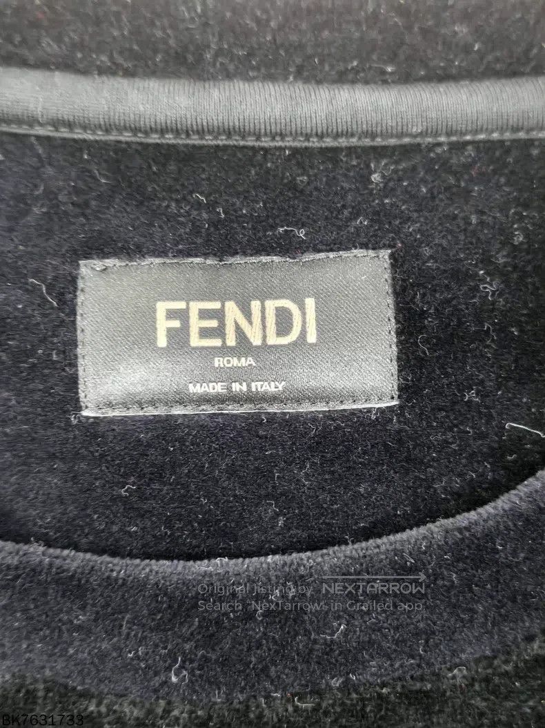 Fendi Fendi Logo Printed Solid Color Sweatshirt Size US S / EU 44-46 / 1 - 8 Thumbnail