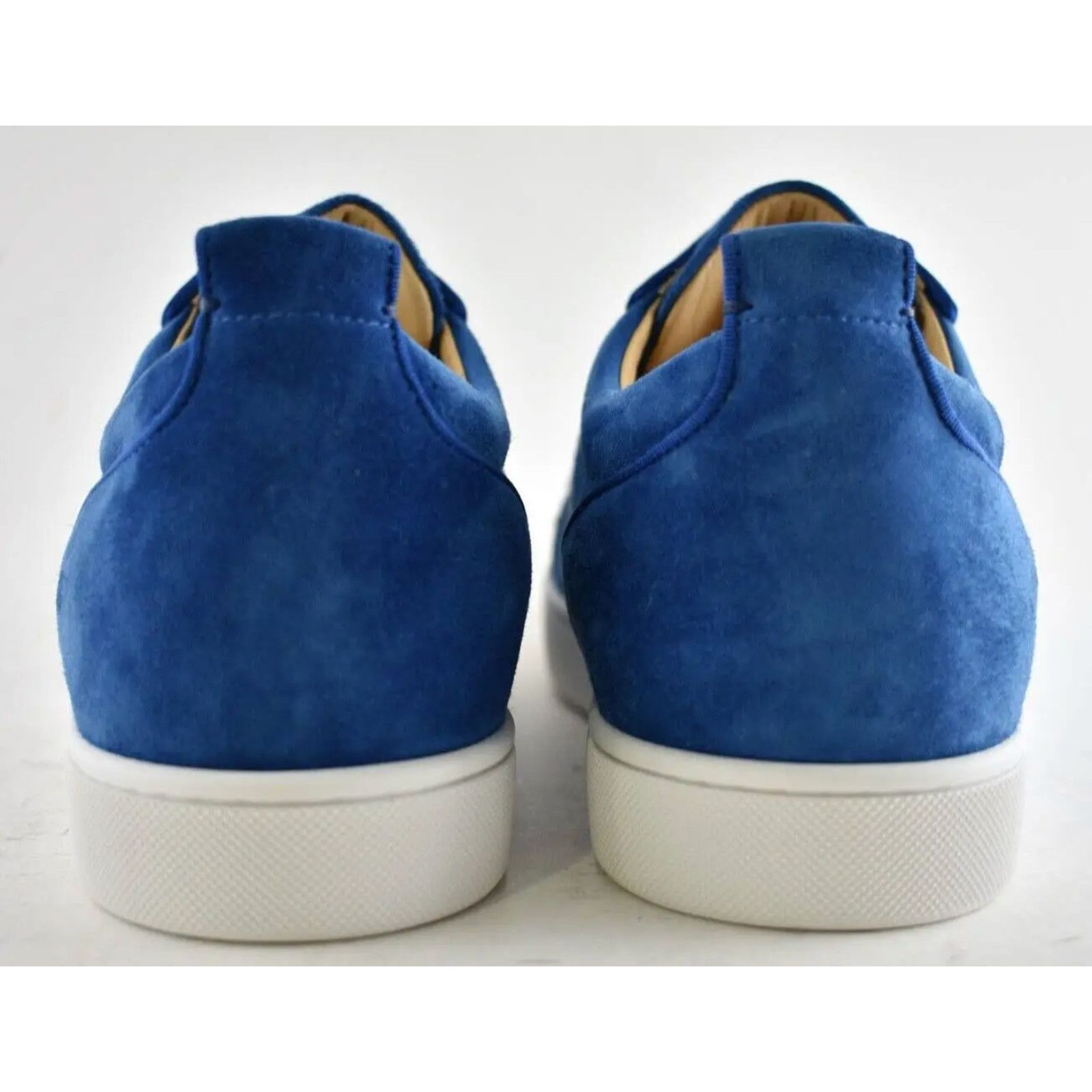 Christian Louboutin Christian Louboutin Louis Junior Spike Orlato Flat Blue Size US 12 / EU 45 - 8 Thumbnail