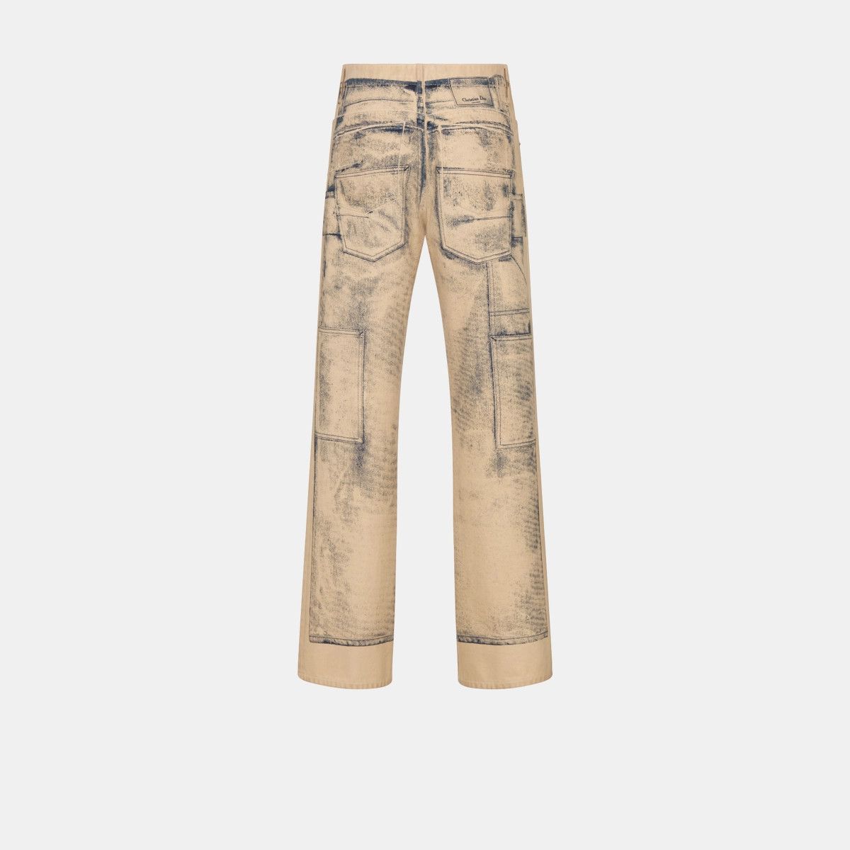 Dior o1bcso1str0225 Carpenter-Effect Heritage Jeans in Beige Size US 30 / EU 46 - 2 Thumbnail