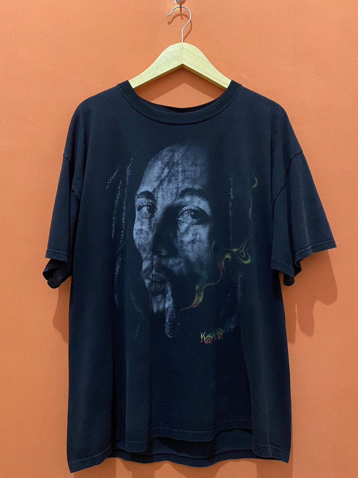 Bob Marley × Vintage 🔥RARE🔥 Bob Marley 00’s Kaya Man tee y2k Size US XL / EU 56 / 4 - 1 Thumbnail