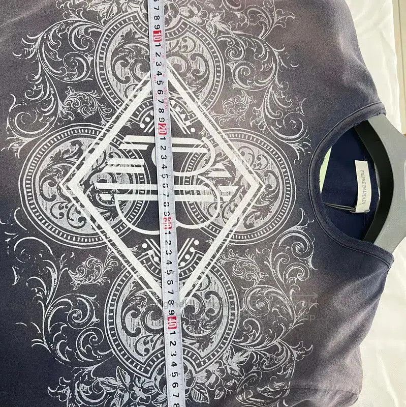 Balmain Balmain Colorful Print Long Sleeve T-Shirt . Size US S / EU 44-46 / 1 - 8 Thumbnail