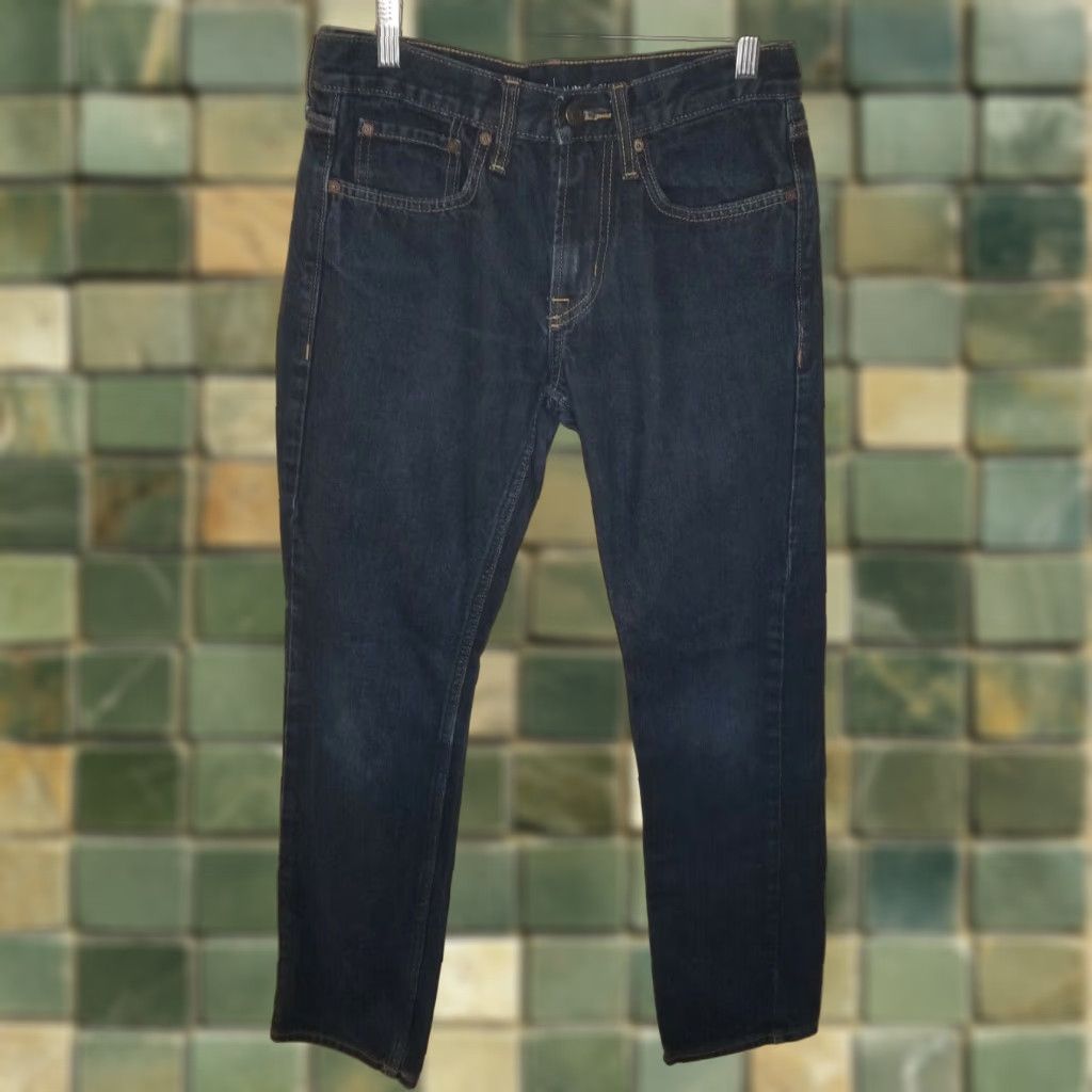 Old Navy Old Navy Slim Fit Dark Blue Jeans Size 29x30 Mens Size US 29 - 1 Thumbnail