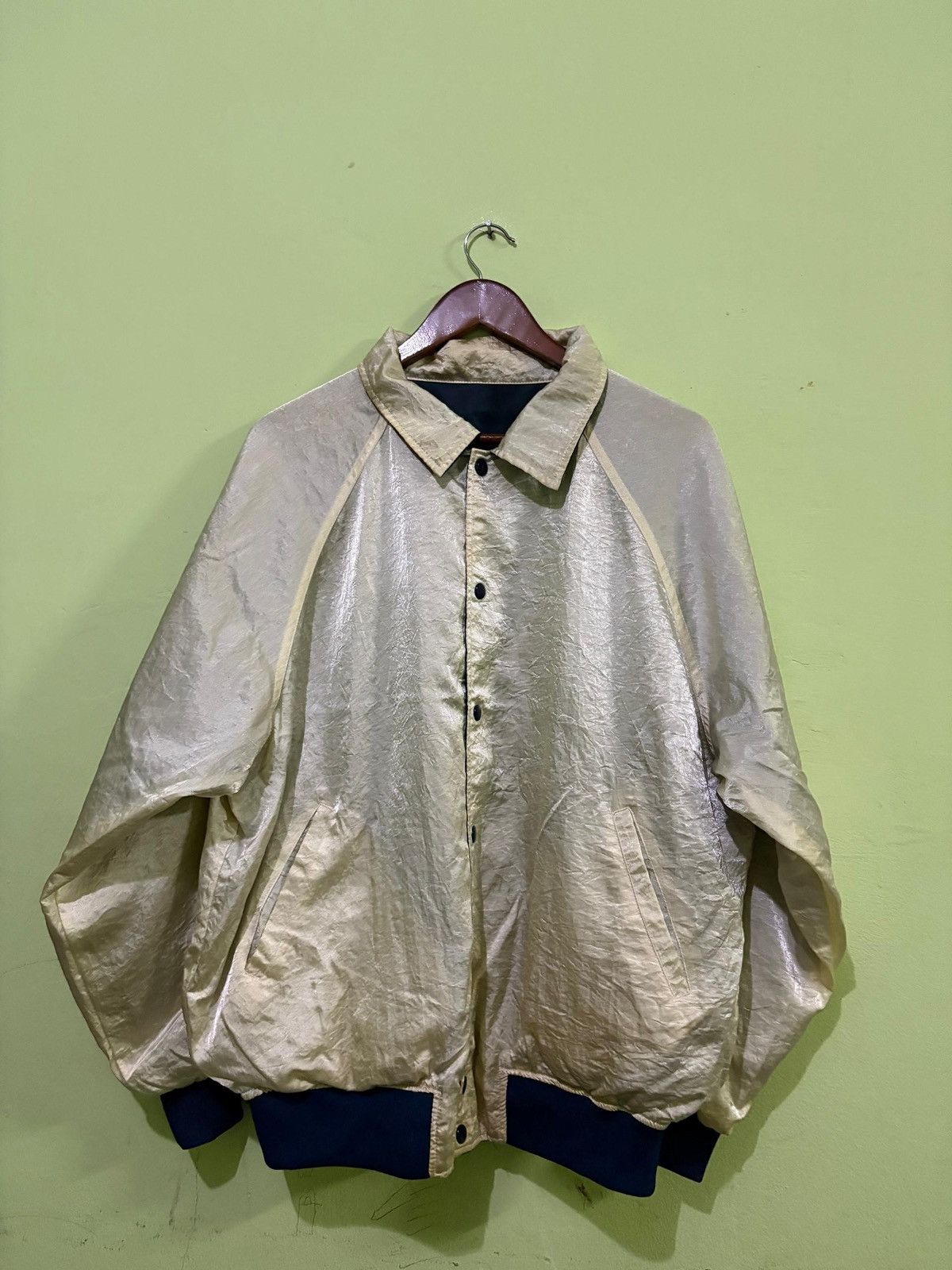 Japanese Brand × Vintage Vintage J.League Windbreaker Jacket Reversible Design Size US L / EU 52-54 / 3 - 1 Thumbnail
