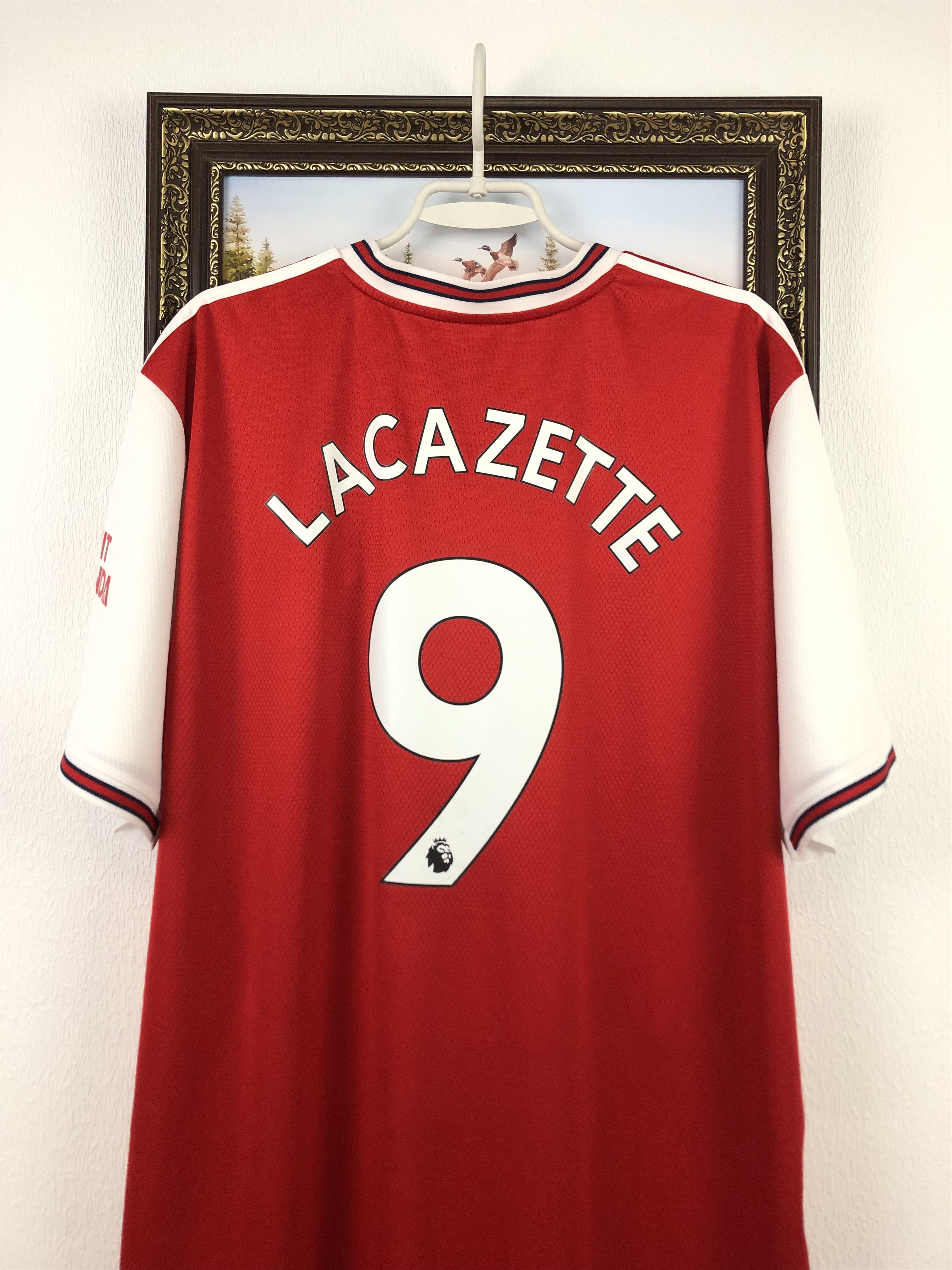 Adidas Arsenal football shirt 2019 #9 Lacazette Jersey Tee Hype Size US XXL / EU 58 / 5 - 2 Thumbnail