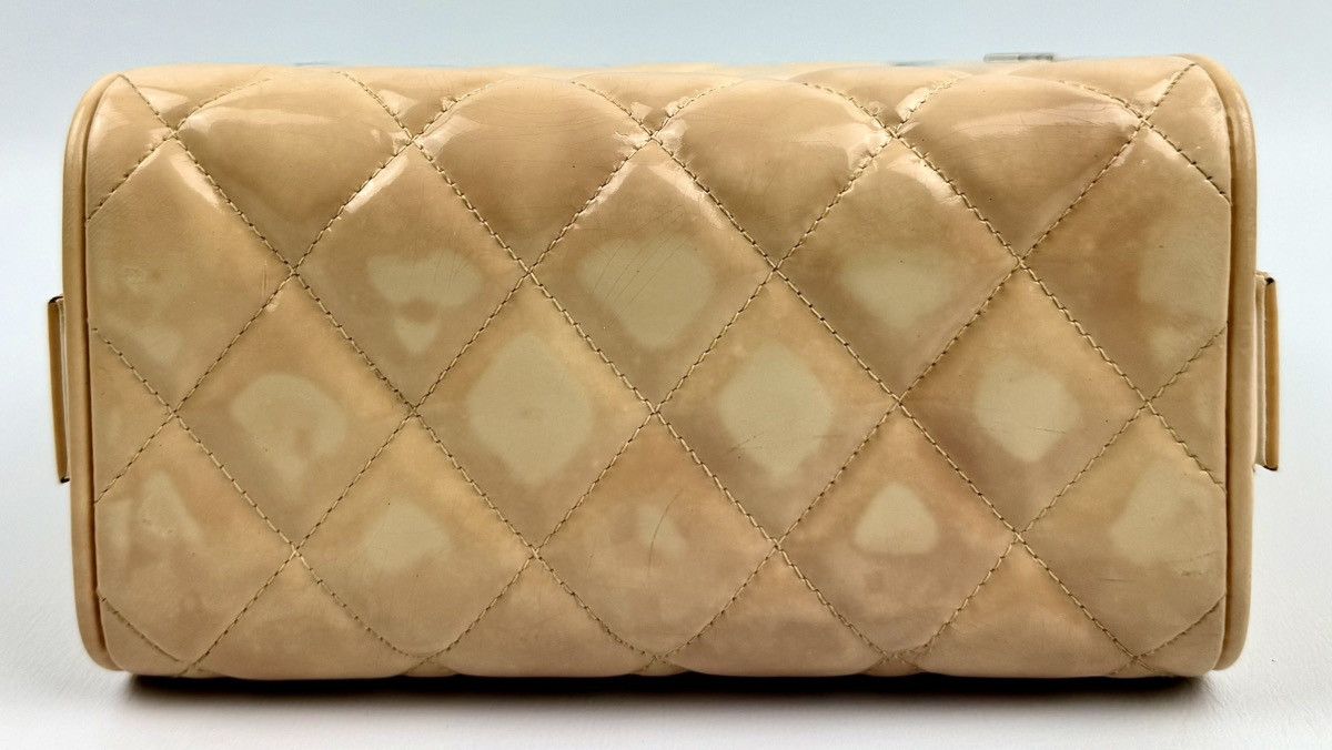Chanel Chanel - SS/96 - Creme - Quilted - Patent - Runway - Box Bag Size ONE SIZE - 16 Thumbnail