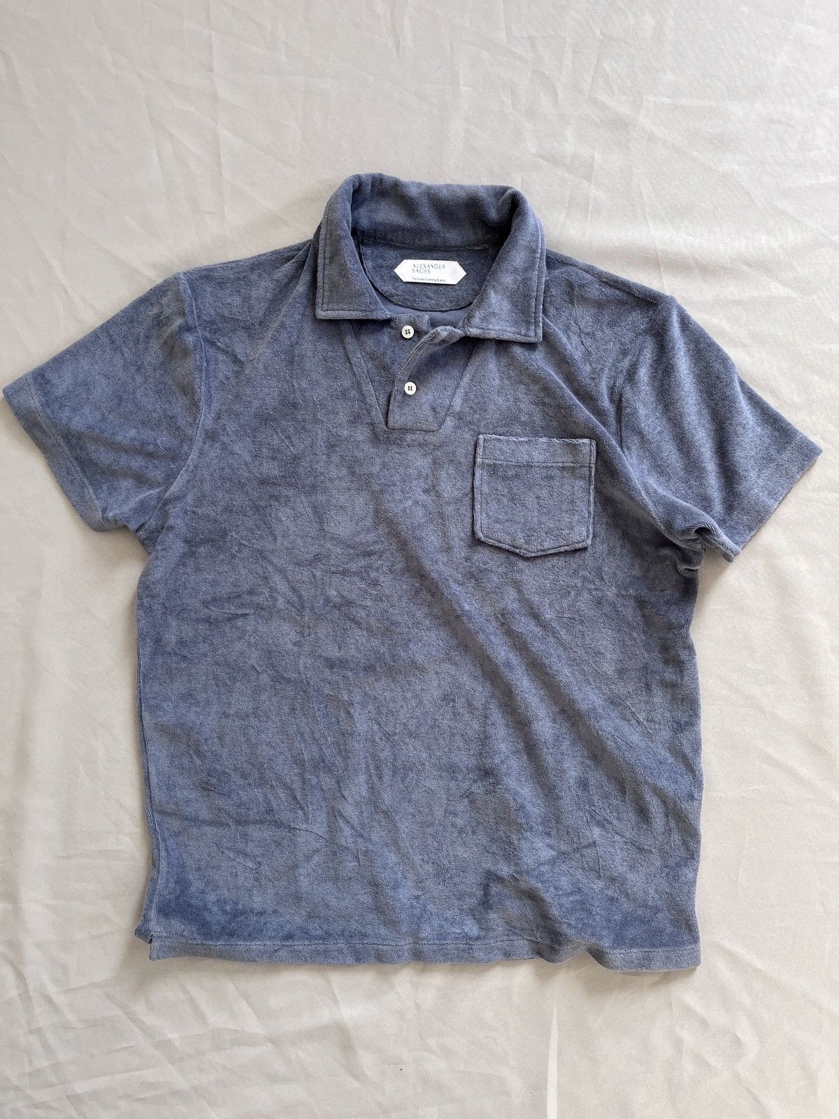 Other Alexander Sachs Luxury Towel Fabric Beautifull Polo Shirt Size US L / EU 52-54 / 3 - 1 Thumbnail