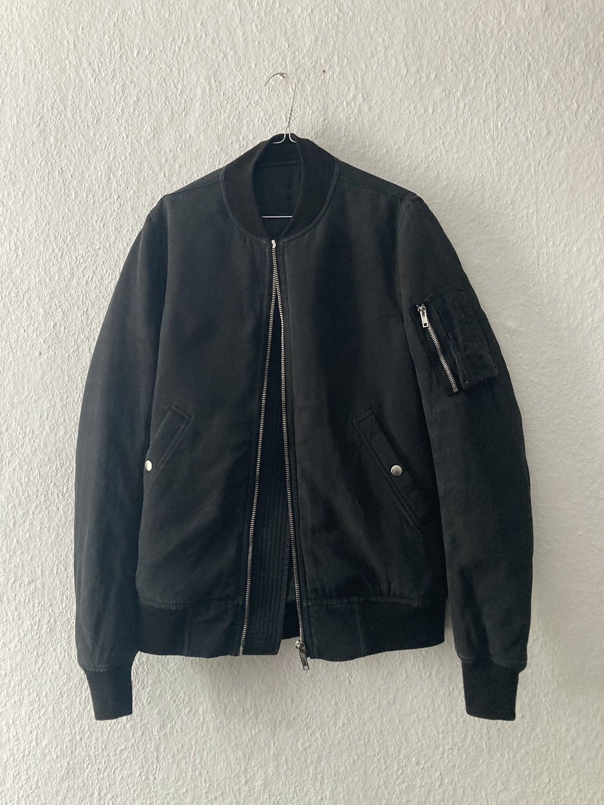 Rick Owens FW16 Silk Down Mastodon MA-1 Bomber Jacket Rick Owens | Grailed