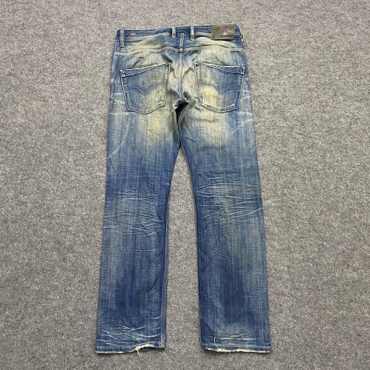 Diesel 💥Best Offer💥Vintage Diesel Industry Distressed Denim Size US 34 / EU 50 - 3 Thumbnail