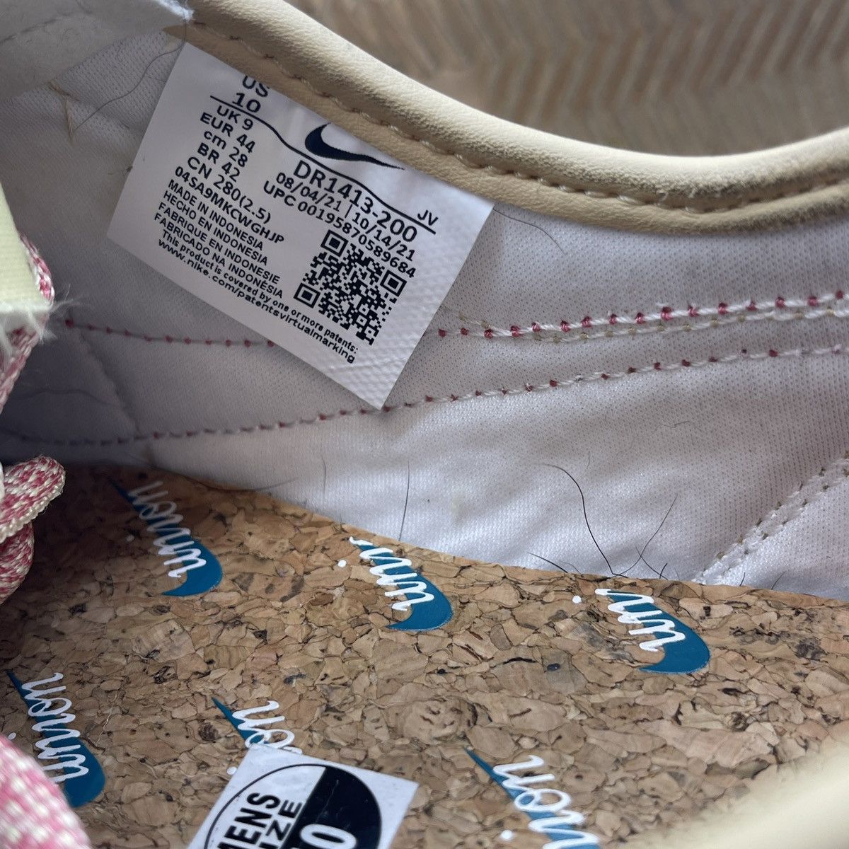 Nike Union la x Cortez sesame Size US 10 / EU 43 - 8 Thumbnail