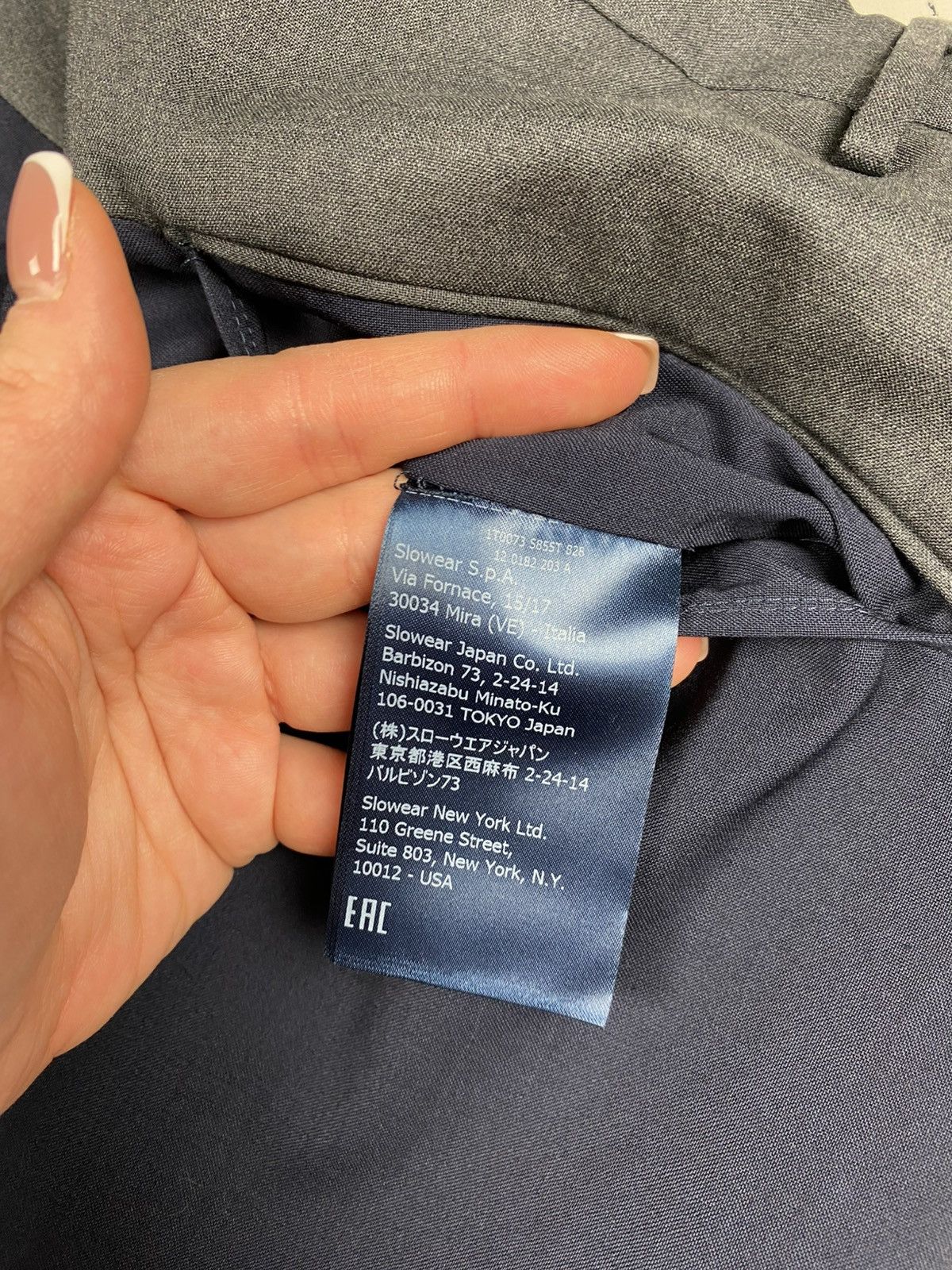 Incotex Incotex Men’s Wool Tapered Fit Dress Pants Trousers Size 52 Size US 36 / EU 52 - 23 Thumbnail