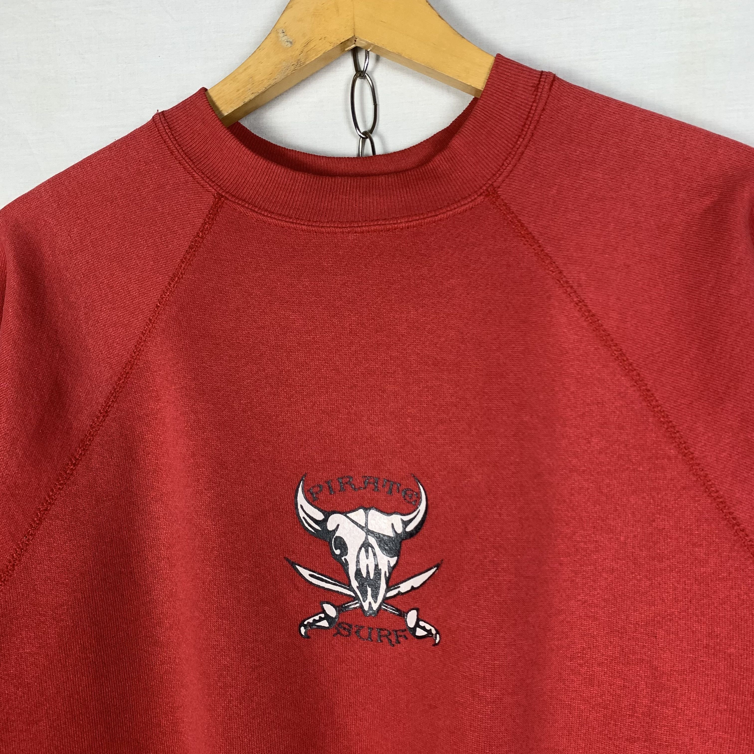 Vintage Vintage Pirate Surf Sweatshirt Crewneck Size US M / EU 48-50 / 2 - 4 Thumbnail