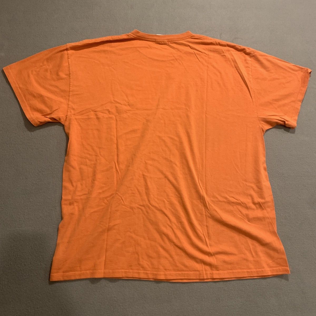 Nike Nike Y2K Short Sleeve Tee Orange XXL Grey Tag 2000s Vintage Size US XXL / EU 58 / 5 - 7 Thumbnail