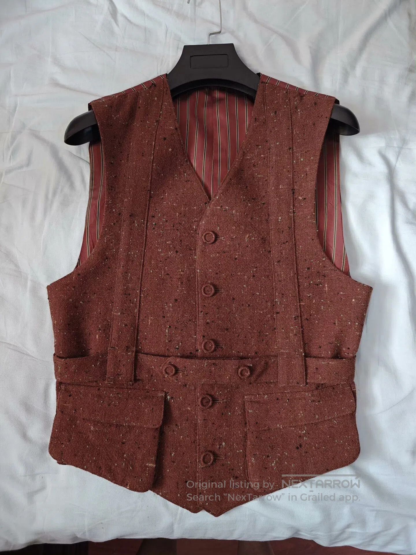 Issey Miyake Norfolk Vest by Odds On Japan. Size US M / EU 48-50 / 2 - 3 Thumbnail