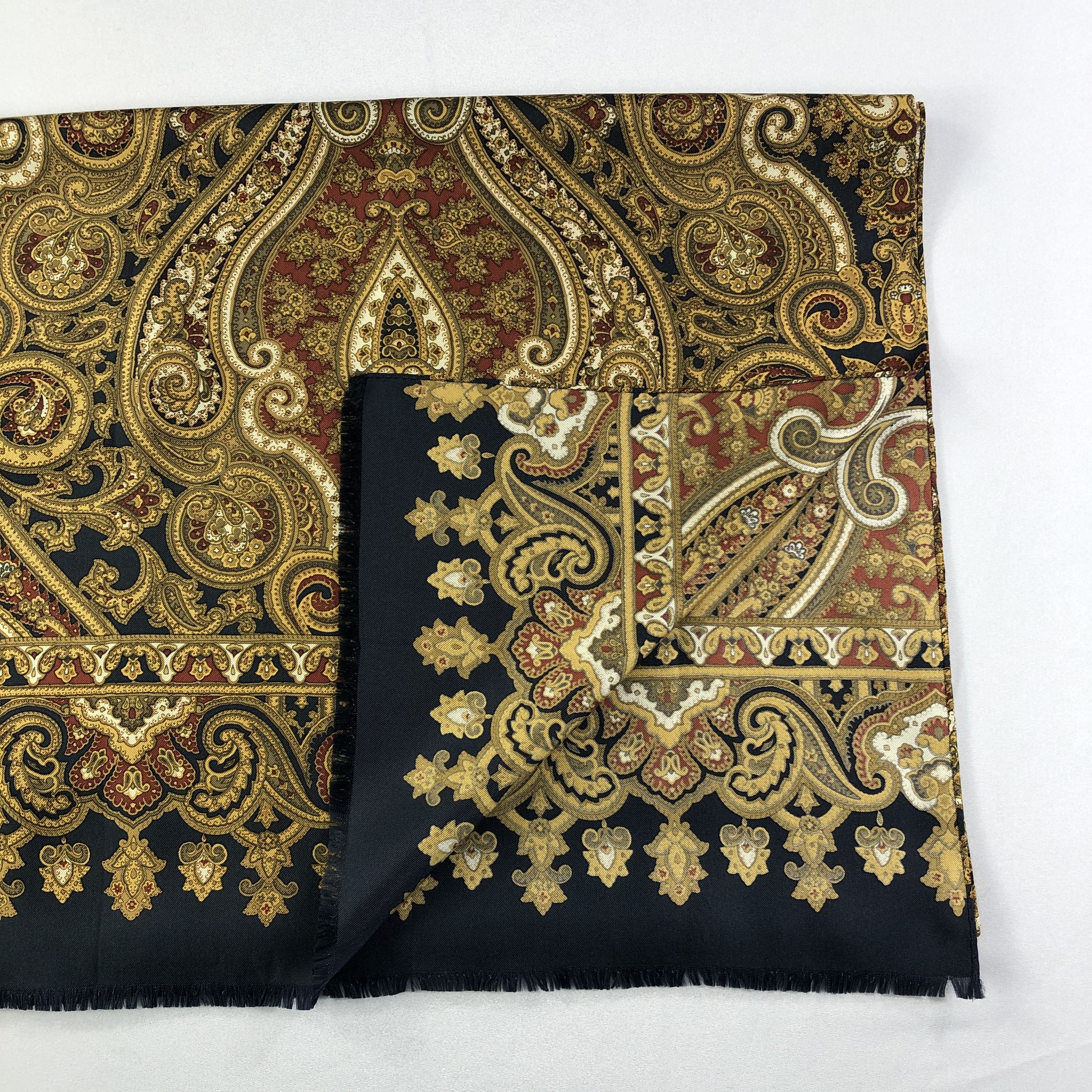 Vintage Vintage Topkapi Silk Scarf Size ONE SIZE - 5 Thumbnail