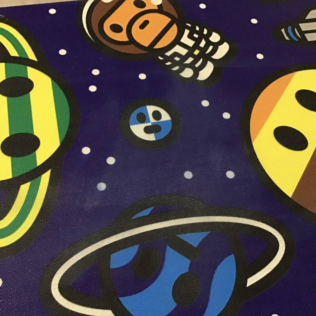 Bape × Nigo 2011 BAPE MILO Cosmos Exhibition limited canvas art APE NIGO Size ONE SIZE - 3 Thumbnail