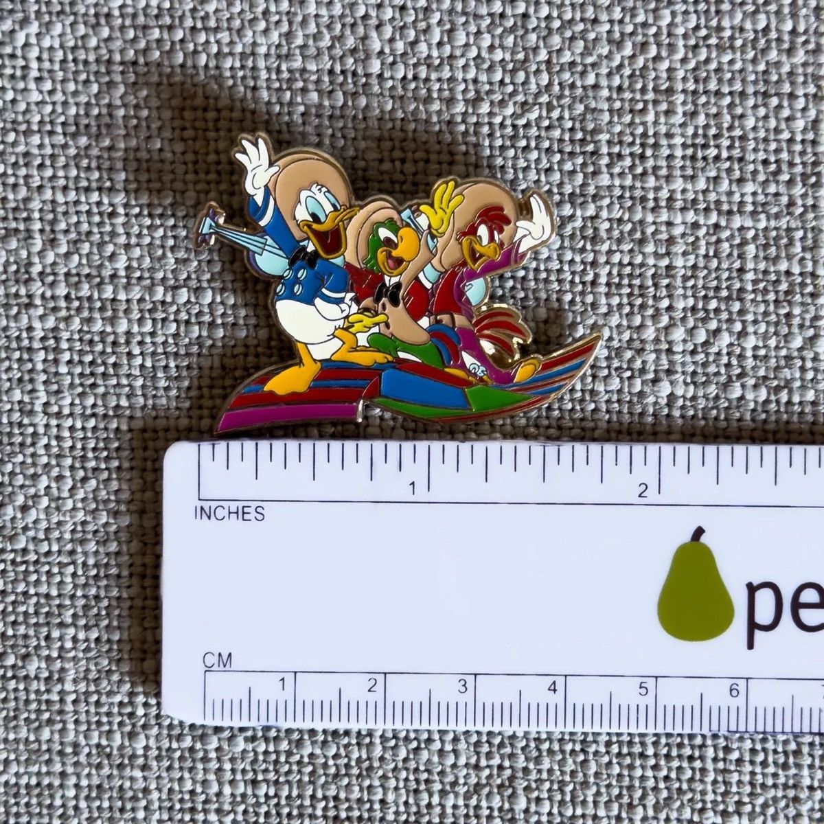 Disney Disneyland Viva Navidad The Three Caballeros Pin Donald Size ONE SIZE - 7 Thumbnail