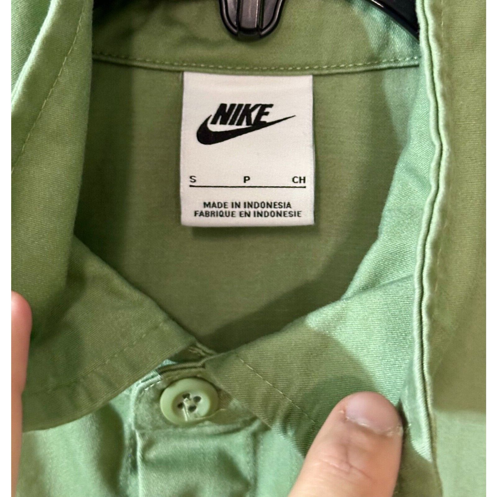 Nike Nike Club Short Sleeve Olive Shirt Top | Small | Worn Once Size US S / EU 44-46 / 1 - 2 Thumbnail