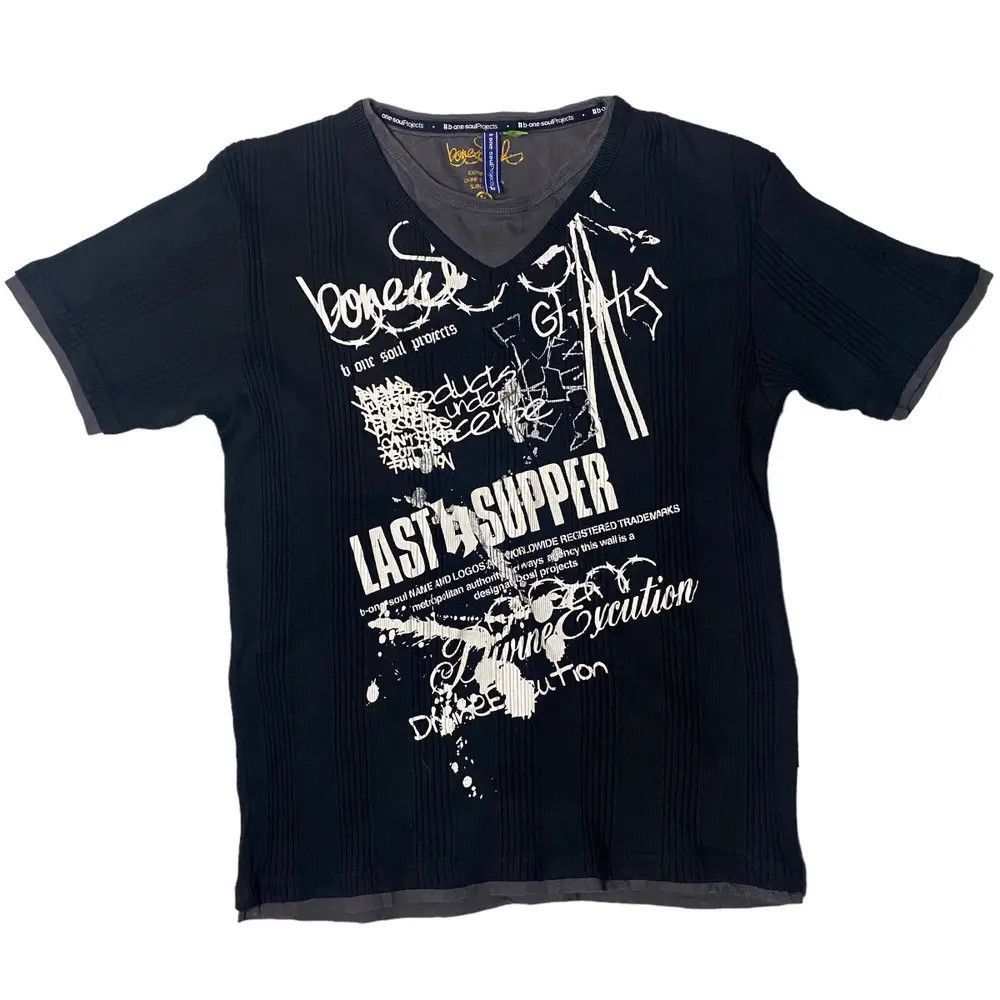 Hysteric Glamour Y2K Poem by B One Soul Double Layer Size US M / EU 48-50 / 2 - 1 Thumbnail