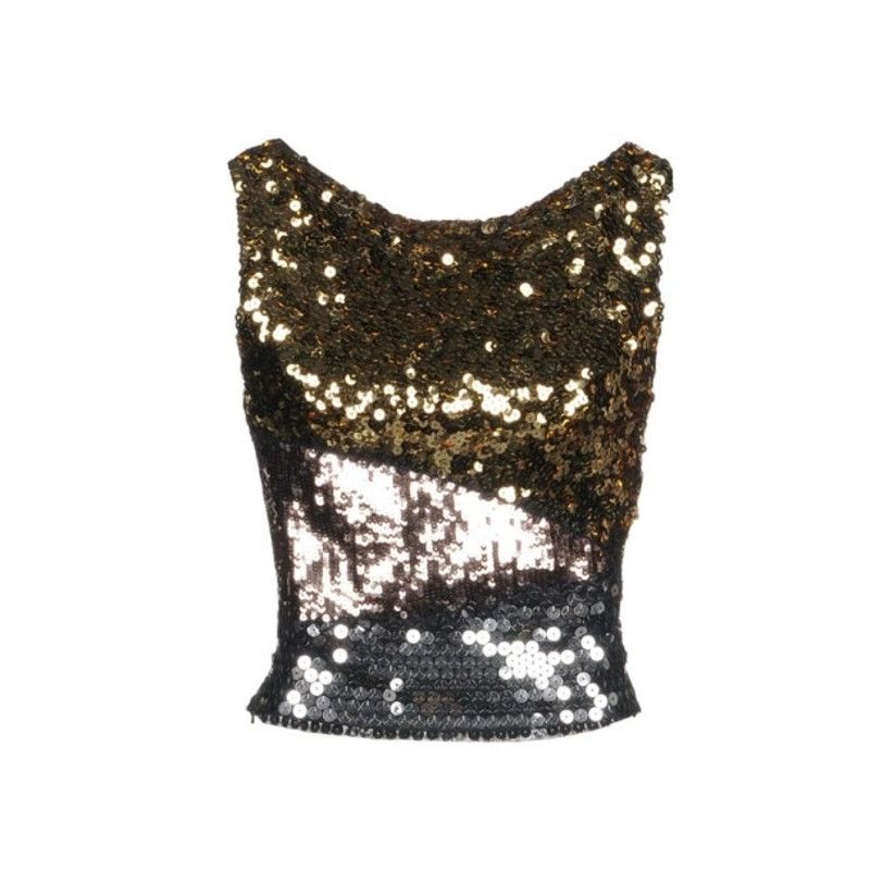 Moschino AW15 MOSCHINO COUTURE x Jeremy Scott Embellished Cropped Top Size S / US 4 / IT 40 - 2 Thumbnail