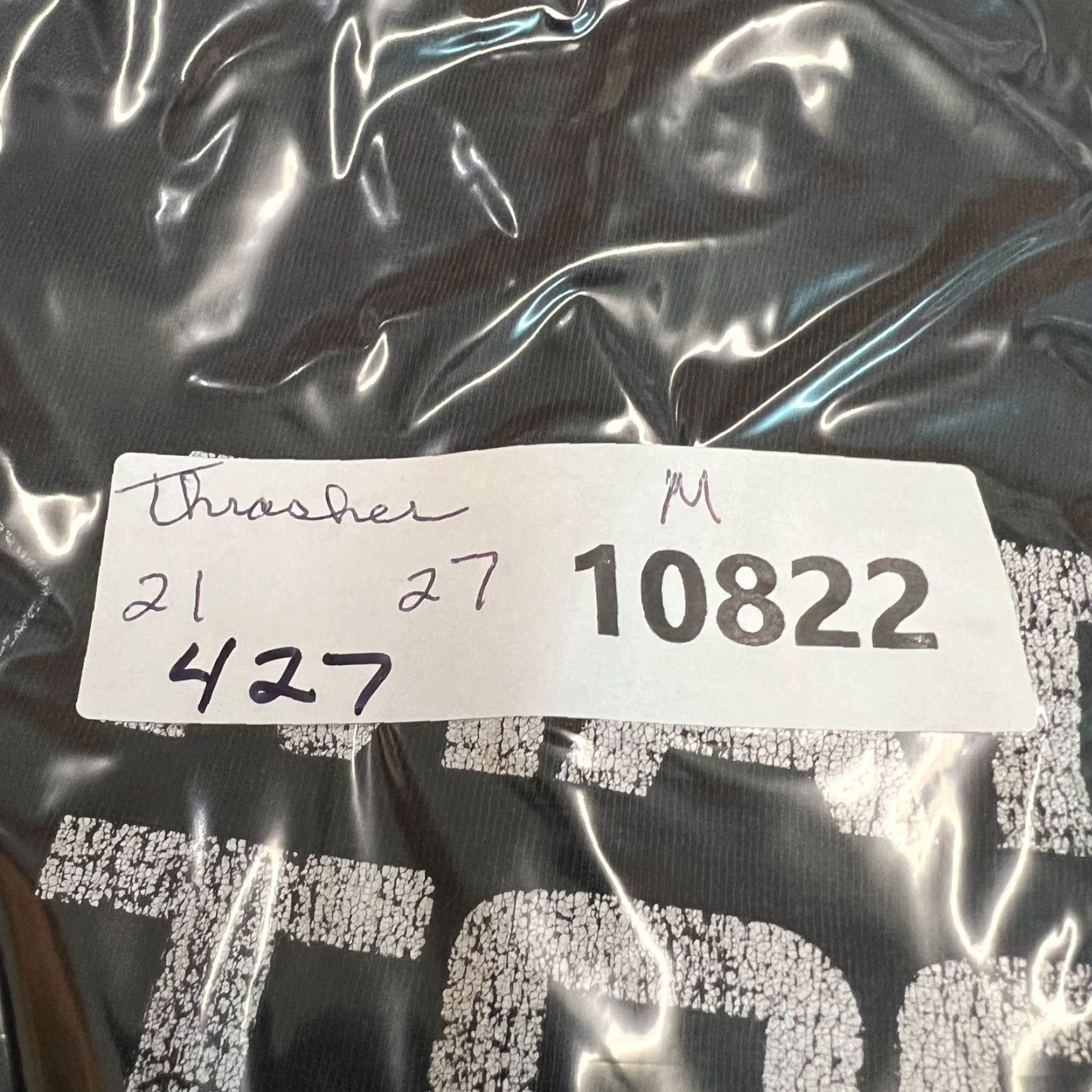 Thrasher Thrasher Short Sleeve Skate T Shirt Mens Size M Black Graphic 666 Print Size US M / EU 48-50 / 2 - 6 Thumbnail