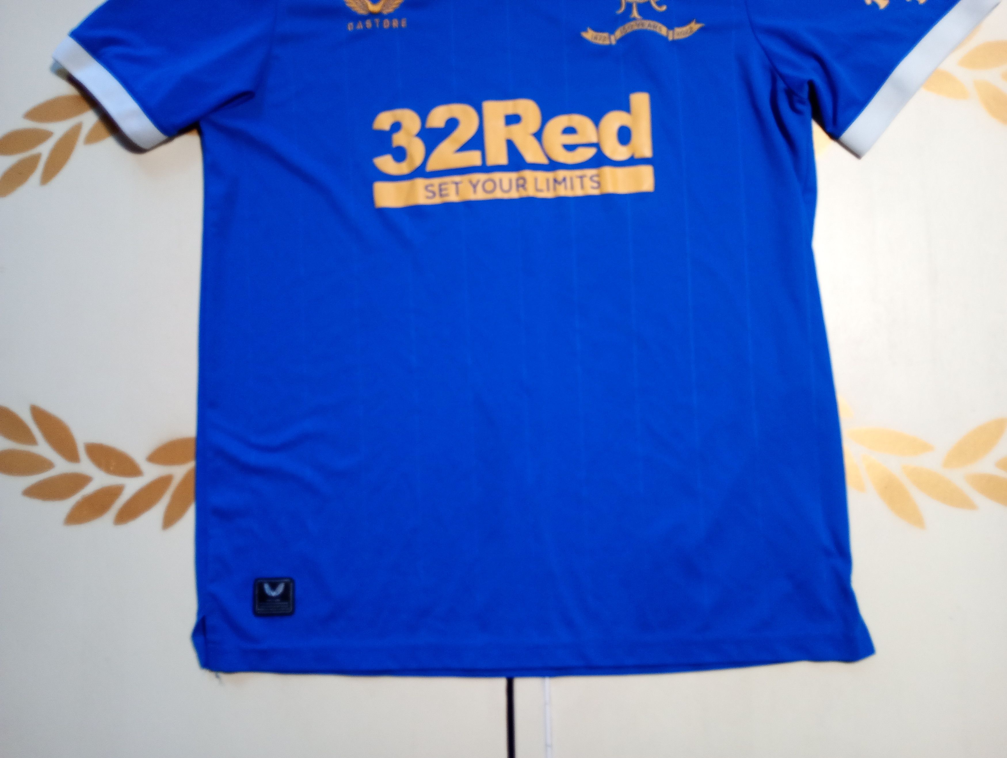 Castore Castore Glasgow Rangers FC home jersey, 2021-2022 Size US L / EU 52-54 / 3 - 3 Thumbnail