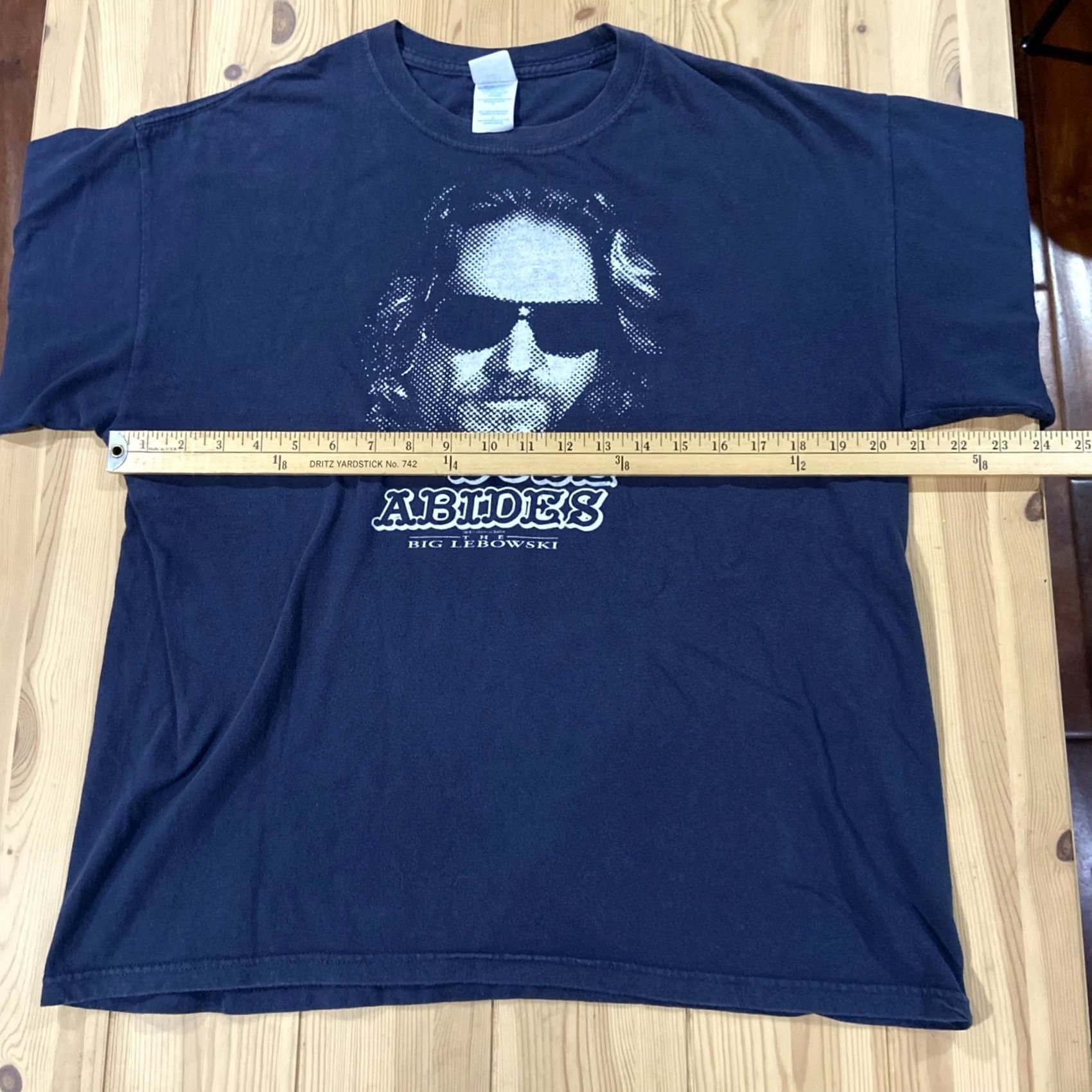 Vintage VINTAGE The Big Lebowski Movie Dude Abides Universal Studios Shirt Large Blue Size US L / EU 52-54 / 3 - 6 Thumbnail