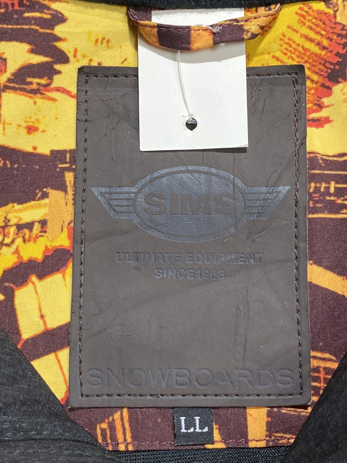 Other × Simms VTG SIMS SNOWBOARD LIBERTY STATUE HOODIE JACKET Size US XL / EU 56 / 4 - 15 Thumbnail